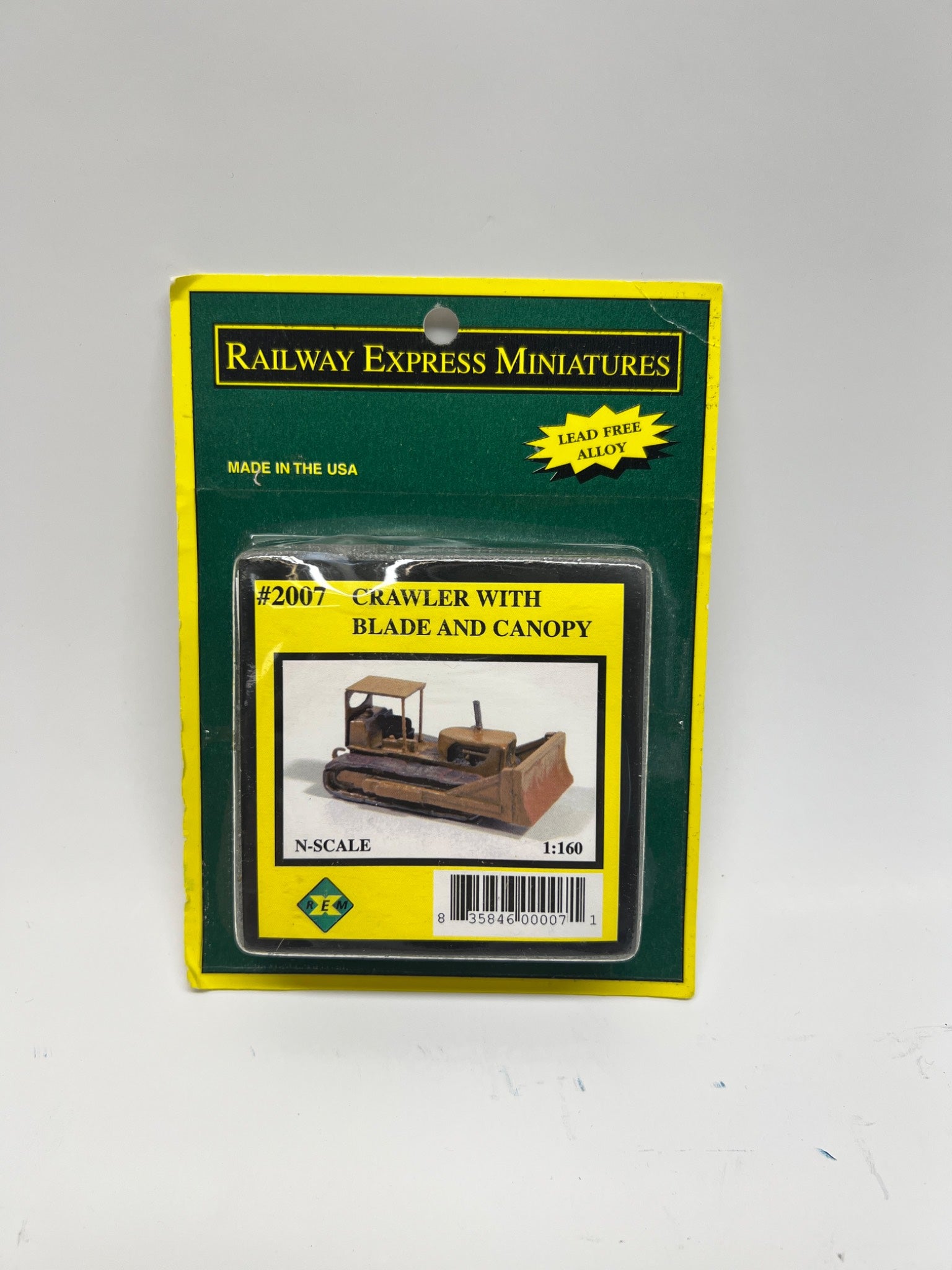 Railway Express Miniatures N Scale Crawler with Blade & Canopy Kit #2007 – NOS