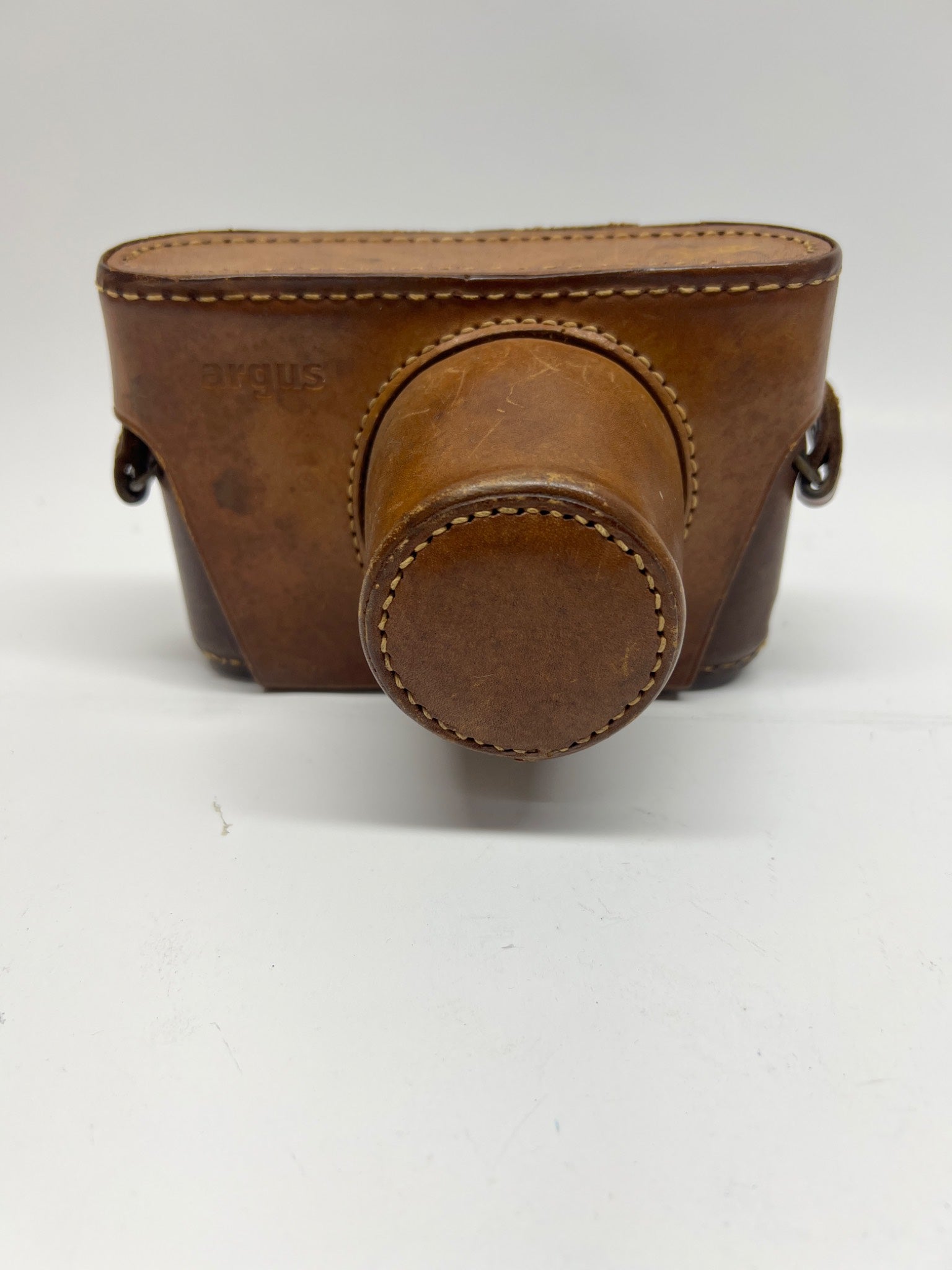 Vintage Argus C4 Leather Camera Case - Made in USA