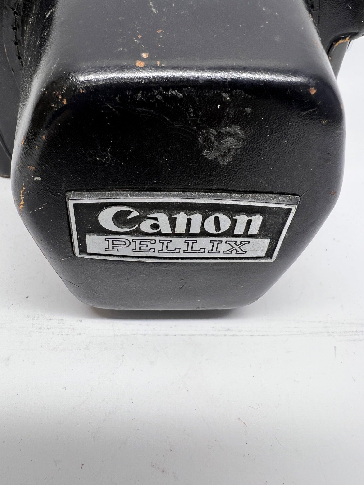 Vintage Canon Pellix Black Leather Case – Made in Japan – 1960s SLR Accessory