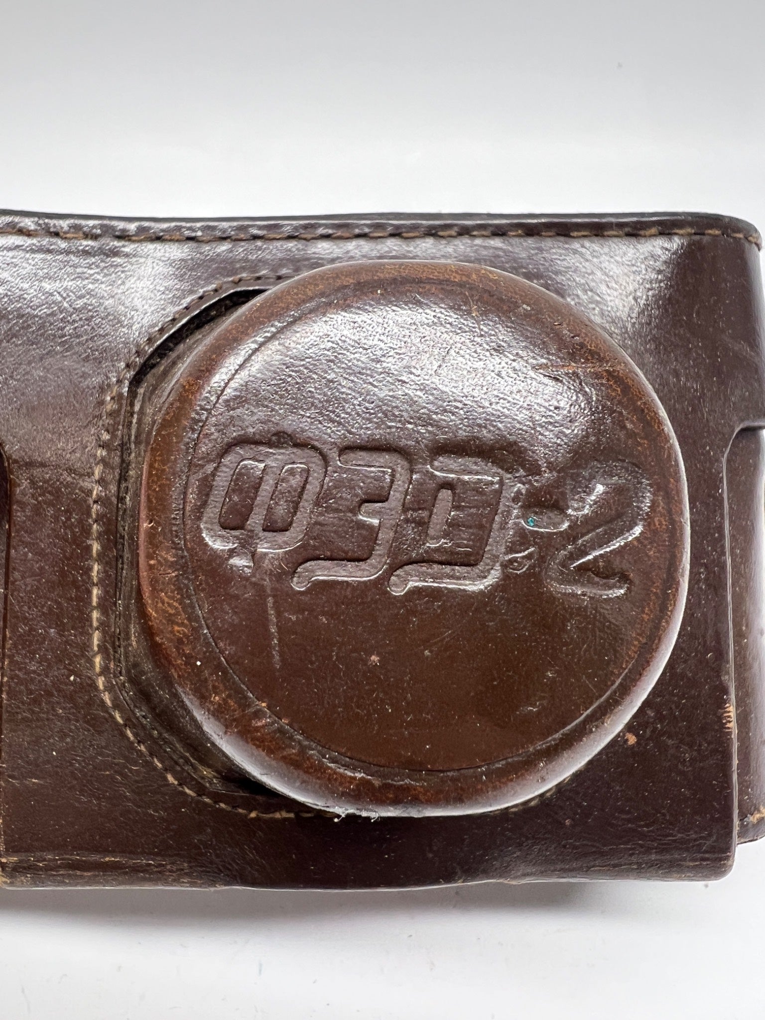 Vintage FED-2 Leather Camera Case – Made in USSR – Soviet Rangefinder Accesso
