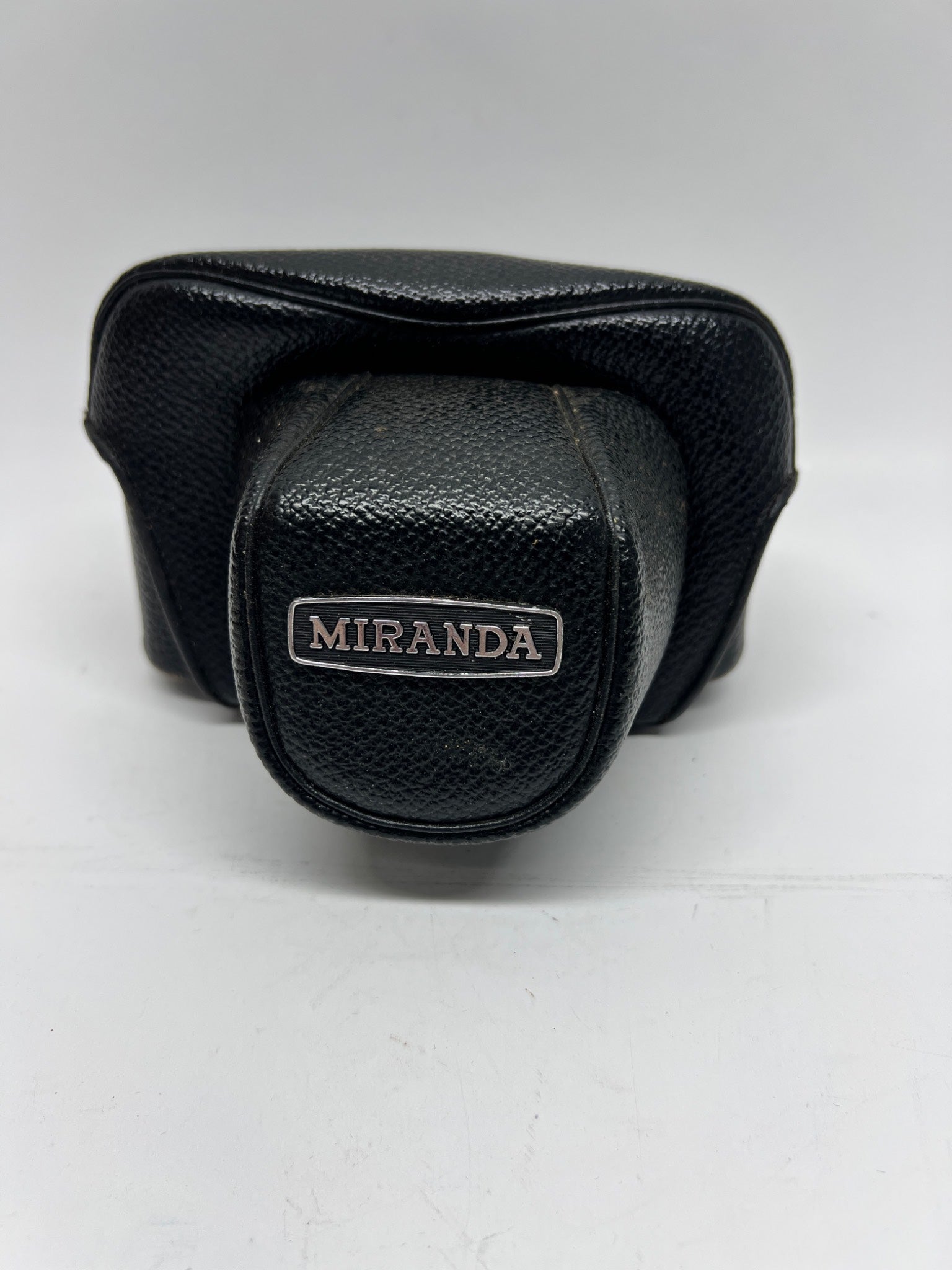 Vintage Miranda Black Leather Camera Case – Made in Japan – SLR Accessory