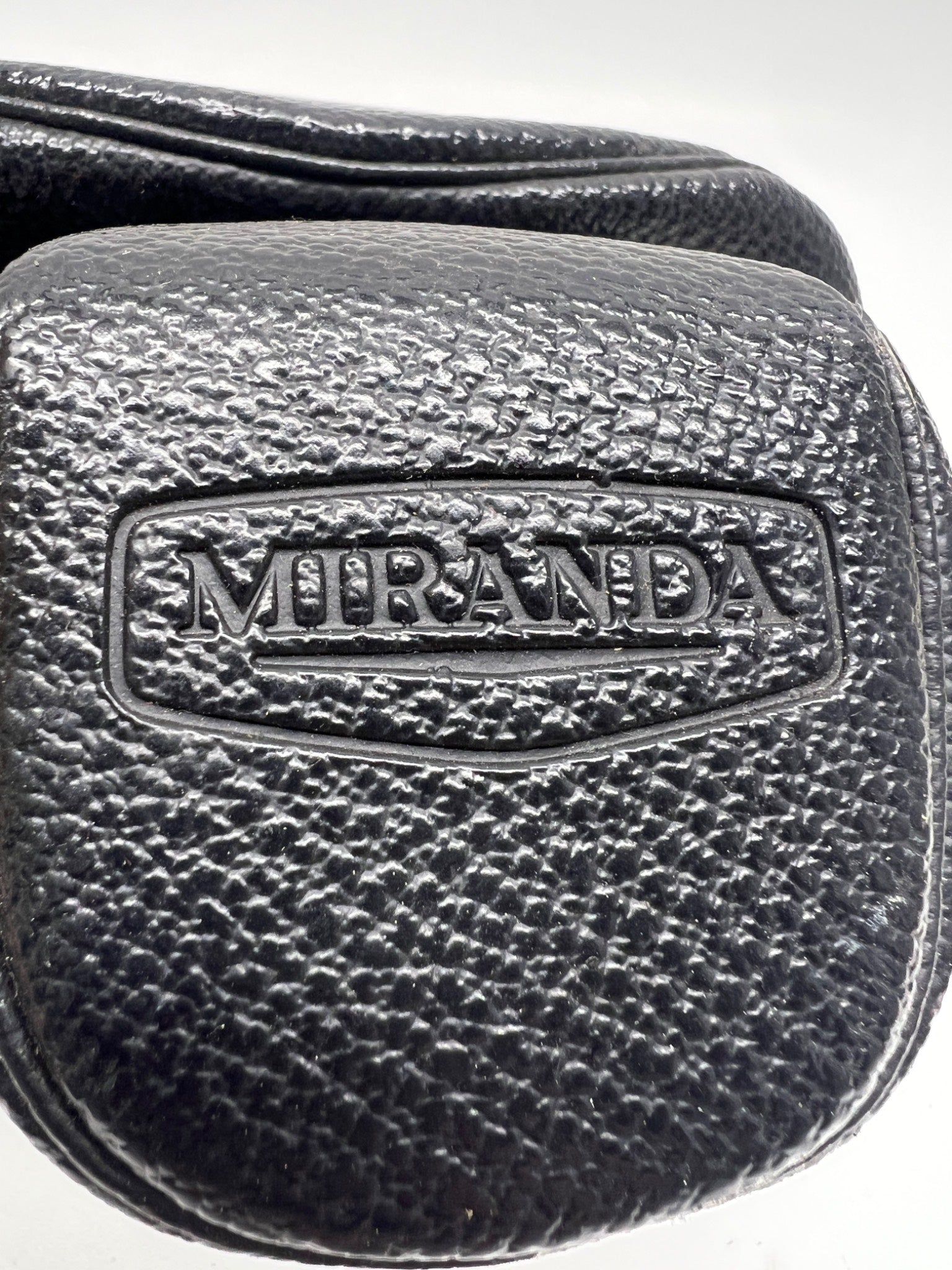 Vintage Miranda Leather Camera Case – Made in Japan – Rear Snap Closure