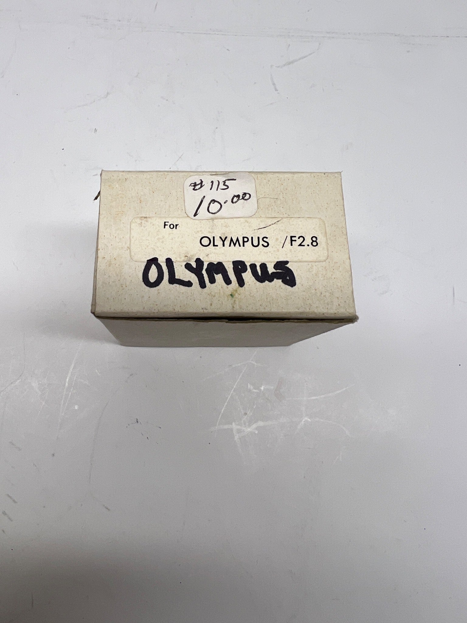 Vintage Olympus F2.8 Attachment Lens – Made in Japan – Original Box & Caps