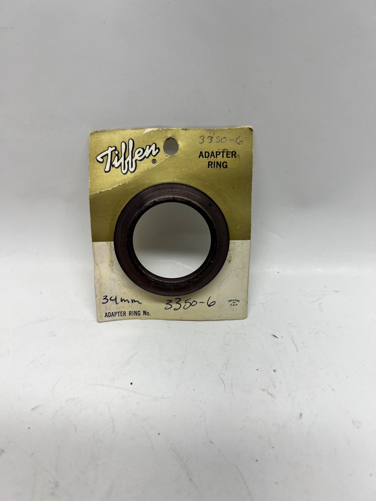 Tiffen 34mm Adapter Ring, Made in USA