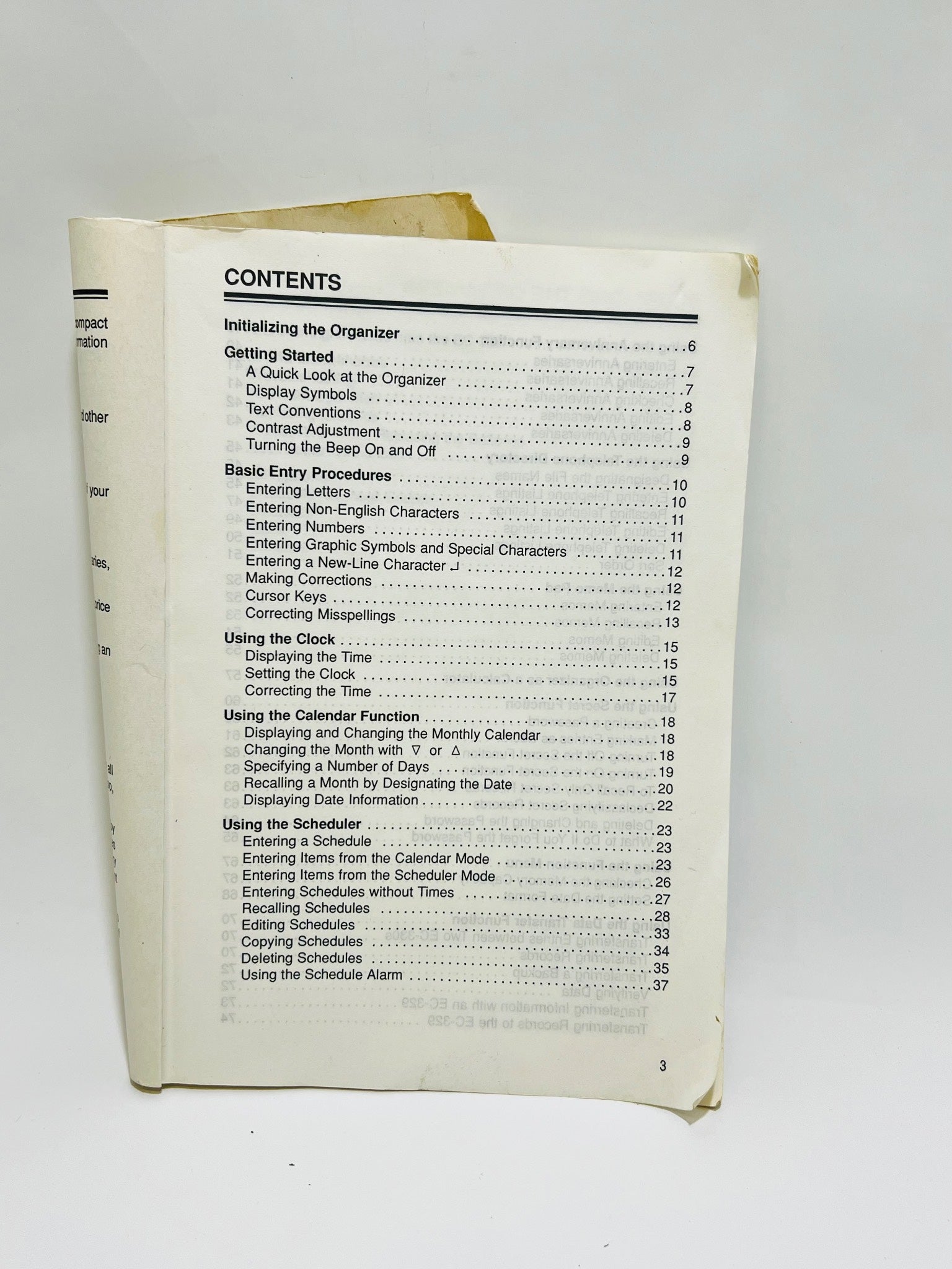 1980s Radio Shack EC-330 Manual Made in USA