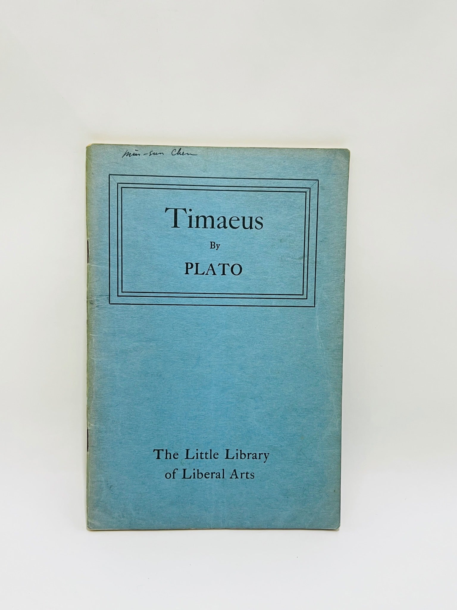 ‘Timaeus’ by Plato Paperback