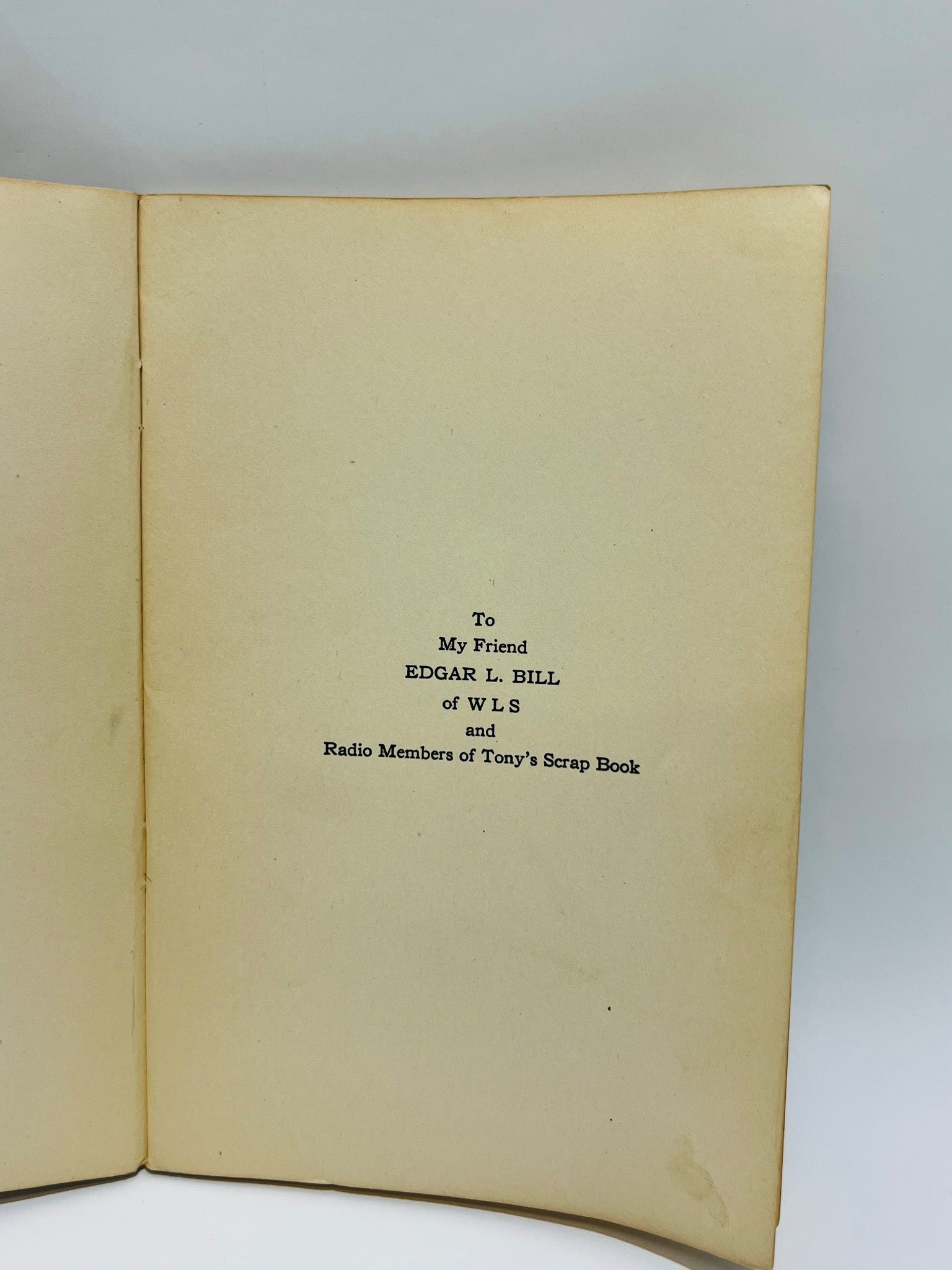 1933 Tony’s Scrap Book Paperback Book