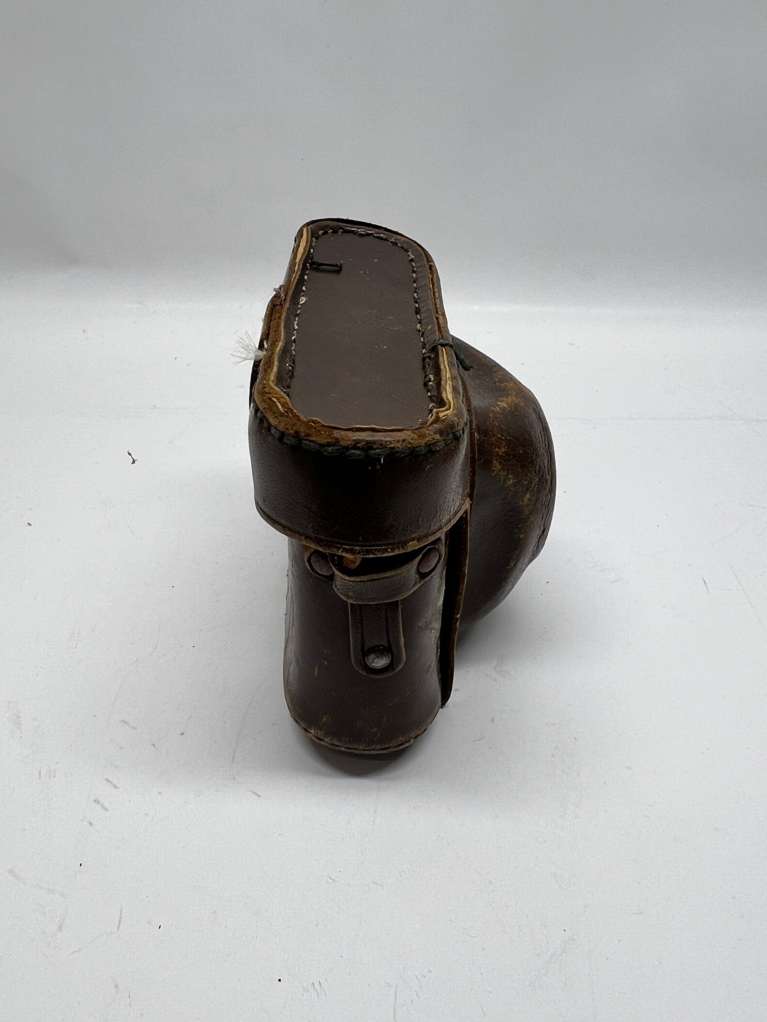 Vintage Brown Leather Acon Camera Case