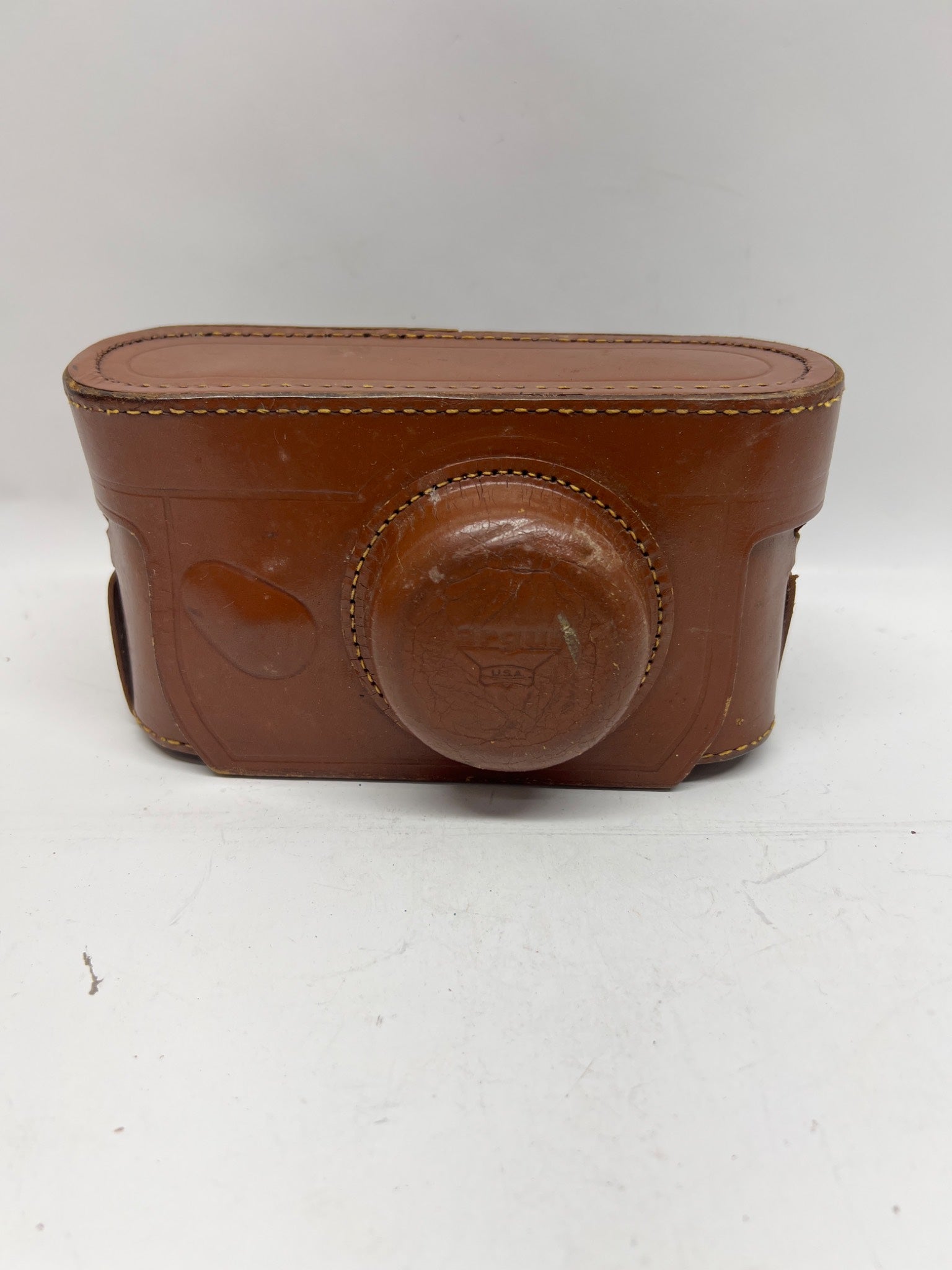 1 Argus Leather Camera Case, USA-Made