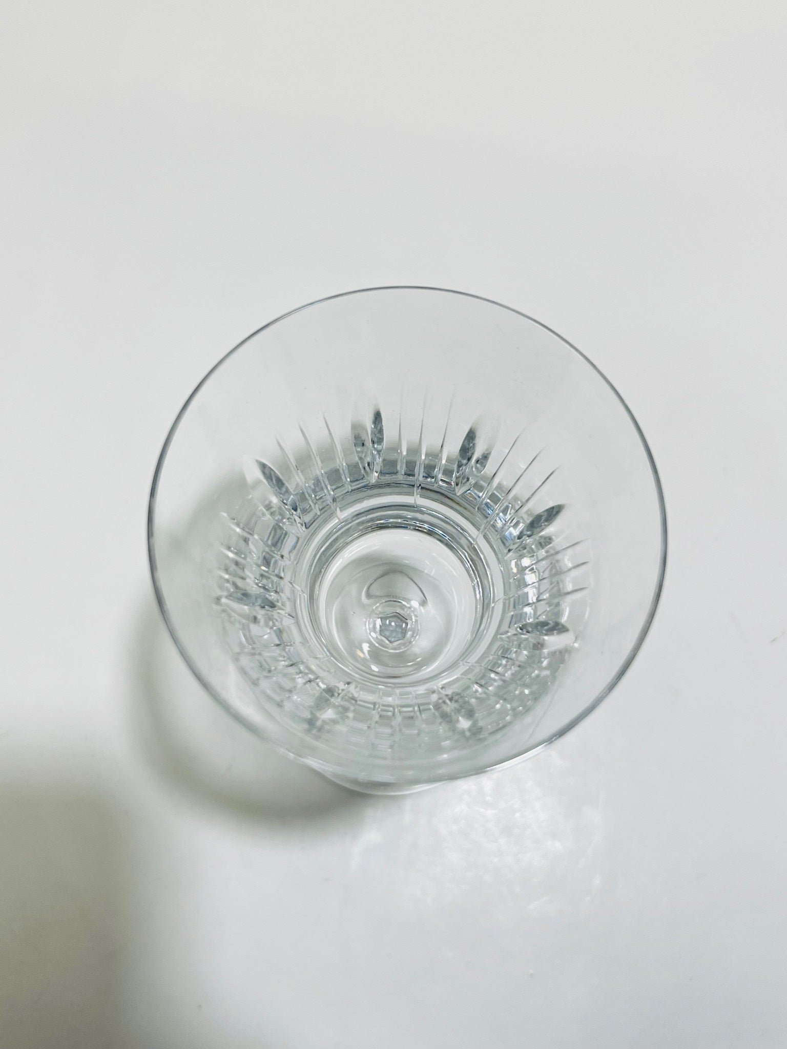 Vals St. Lambert Crystal Wine Glass Made in Belgium