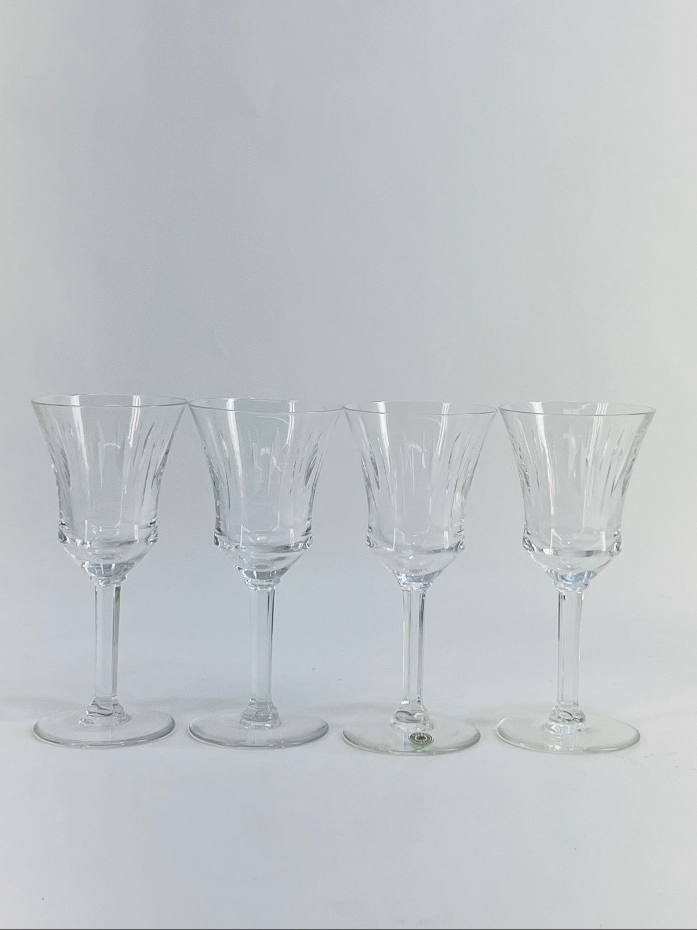 4 Vals St. Lambert Crystal Port/Sherry Glasses