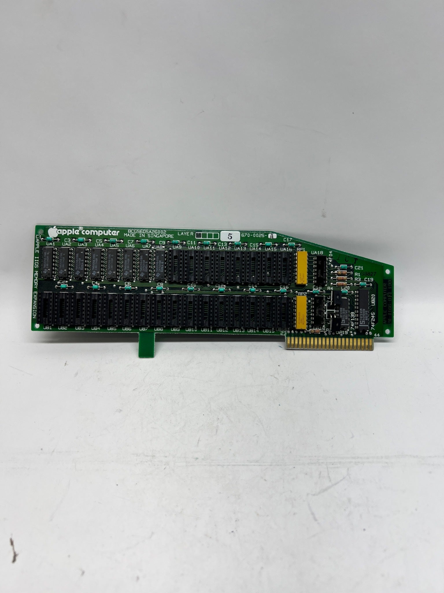 Apple IIgs Memory Expansion Card - Model 820-0165-B (1986)