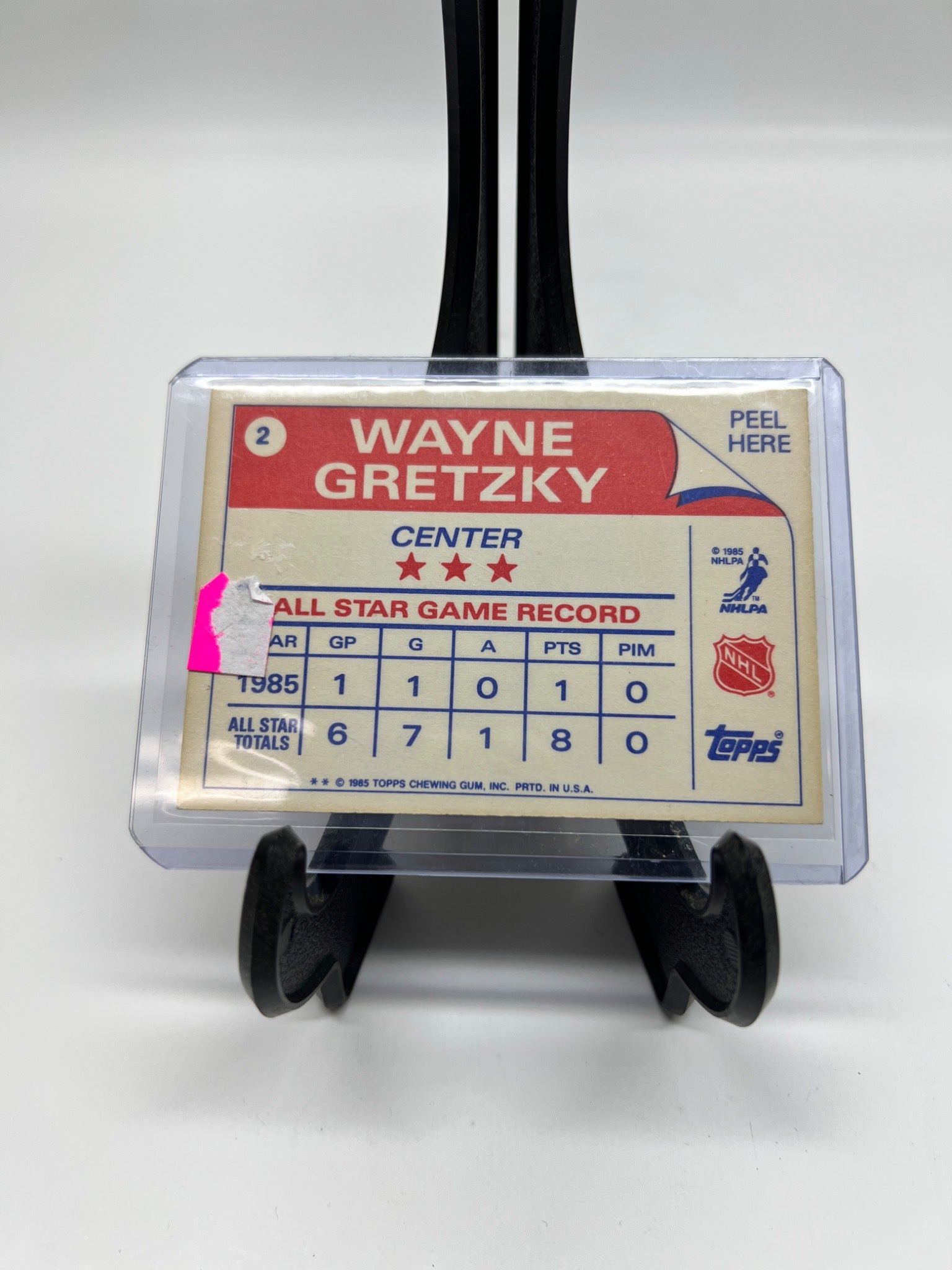 1985-86 Topps Wayne Gretzky #120 All-Star Card