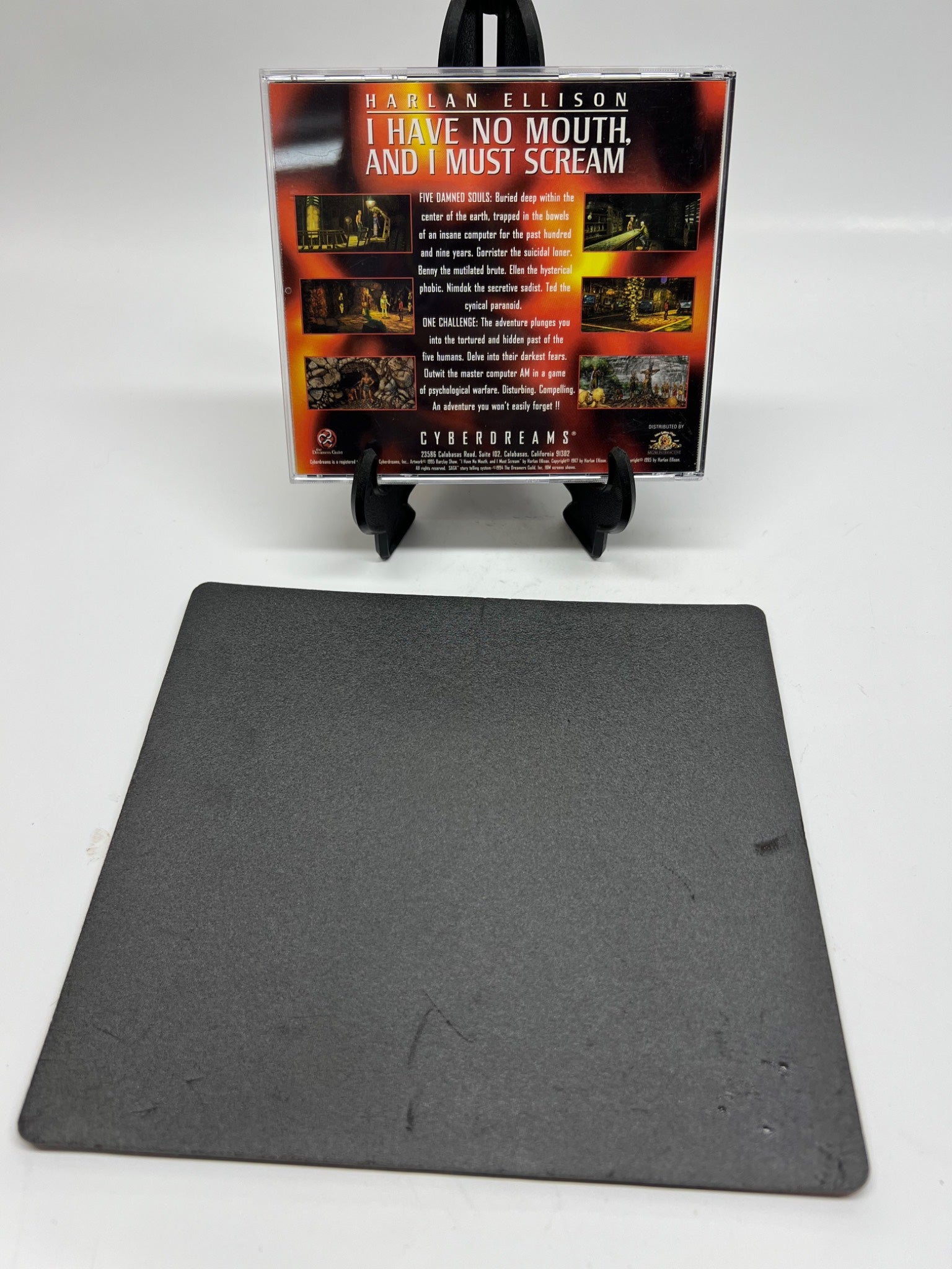 I Have No Mouth and I Must Scream CD and Mousepad