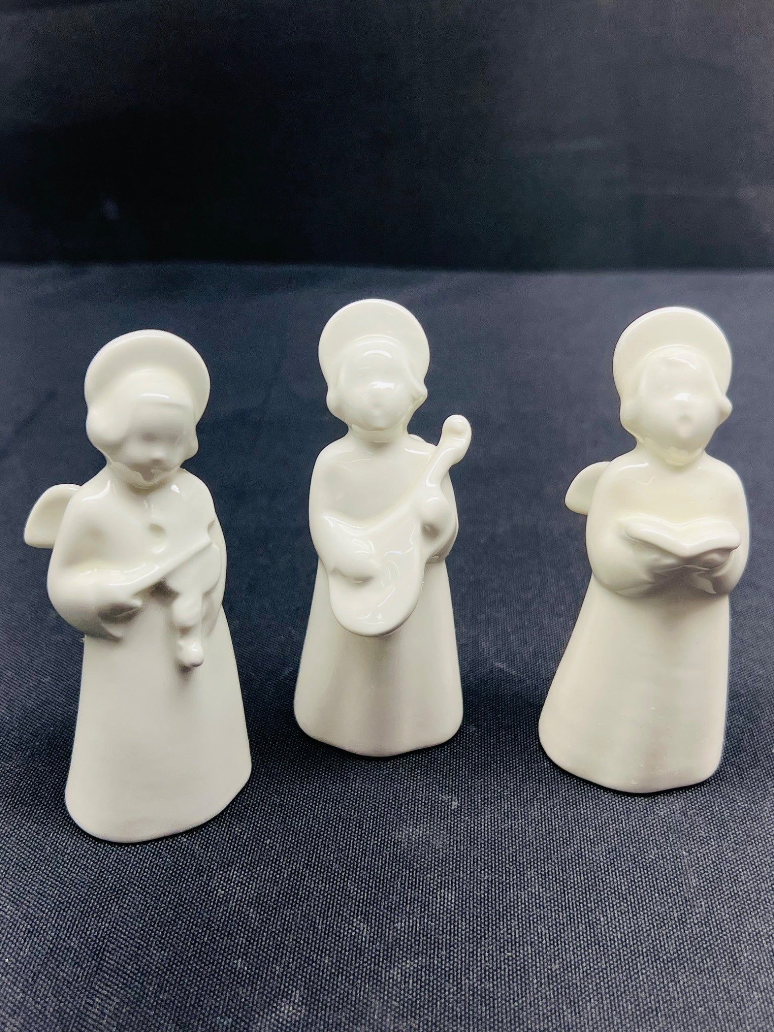 Royal Copenhagen Porcelain Angel Figurines Set