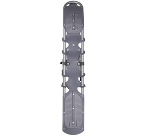 Gray snowshoe on a white background