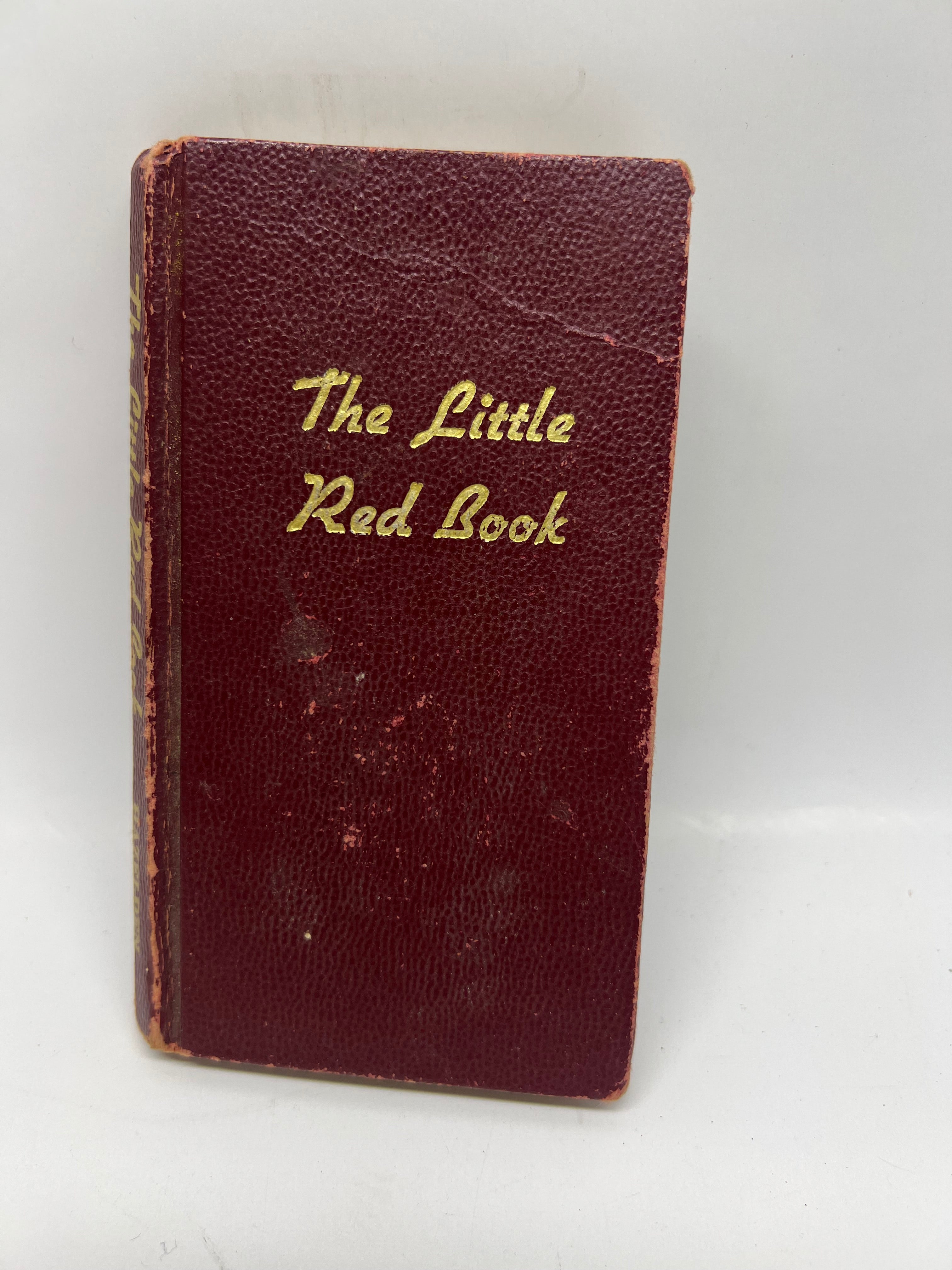 Vintage "The Little Red Book" - Early AA recovery 1957
