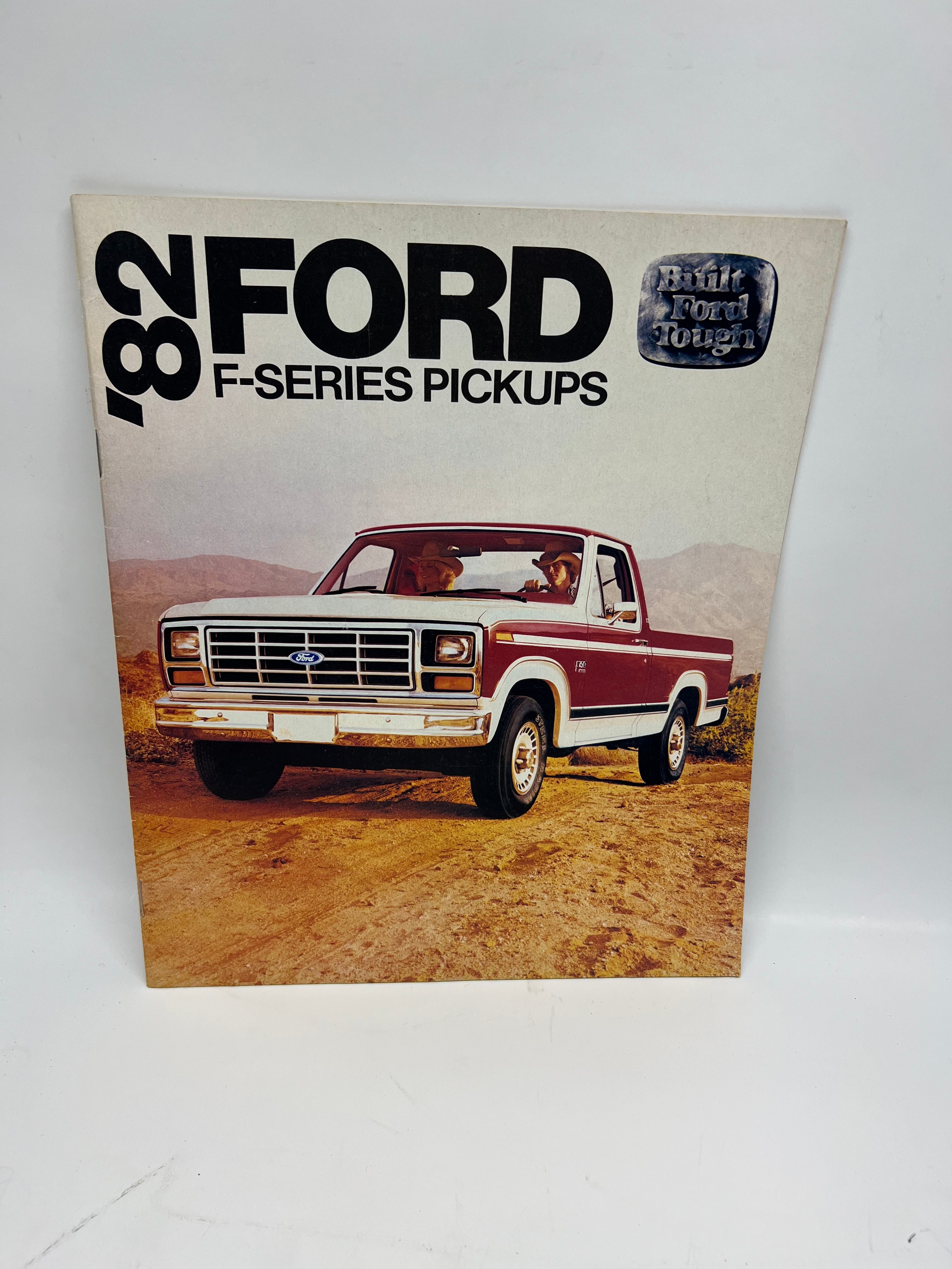 1982 Ford F-Series Pickup Sales Brochure - F-100 to F-350