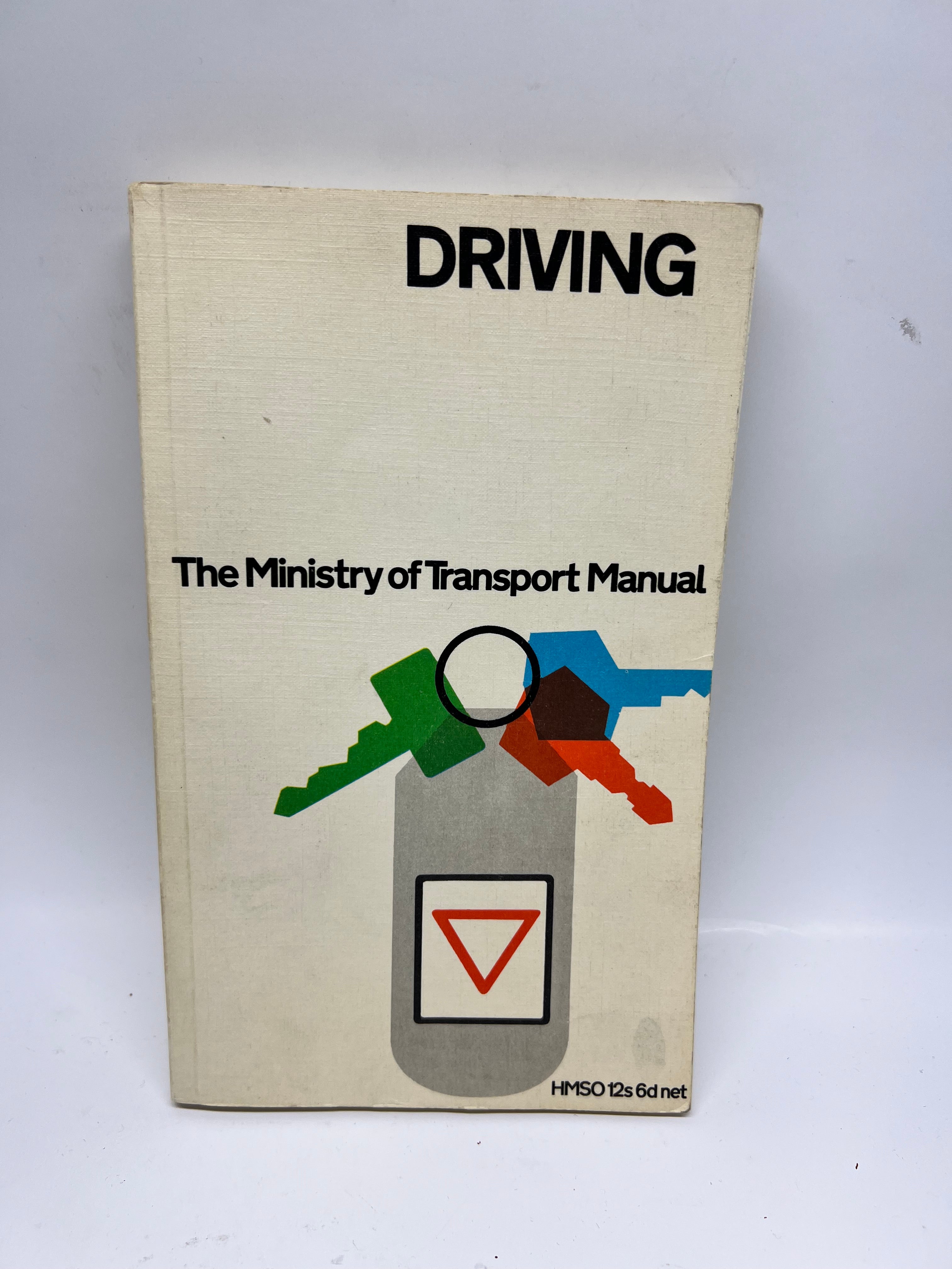 Vintage Driving: The Ministry of Transport Manual (HMSO) - Retro Collectible