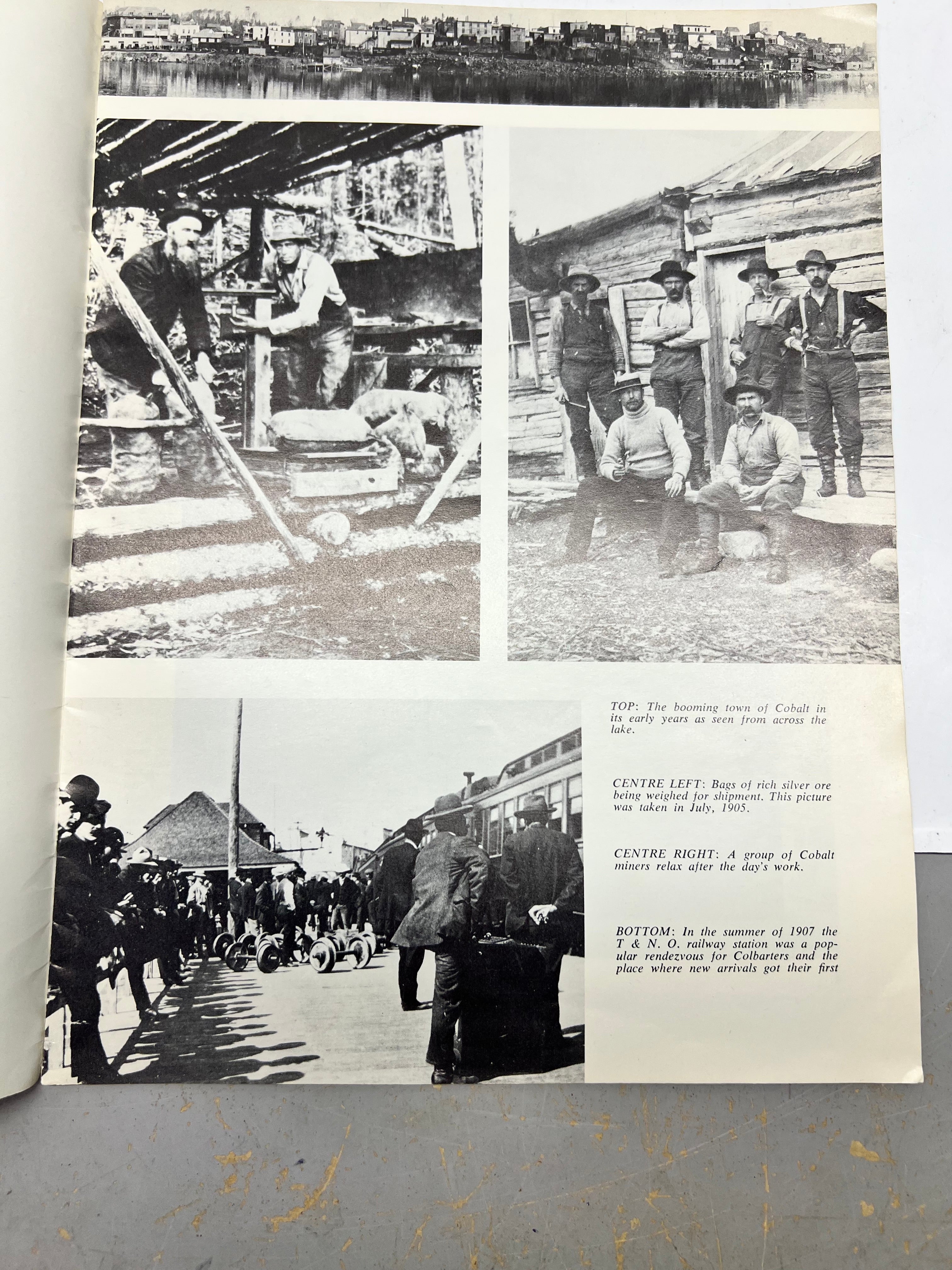 Vintage Cobalt, Ontario Mining History Booklet - "The Town with a Silver Lining"