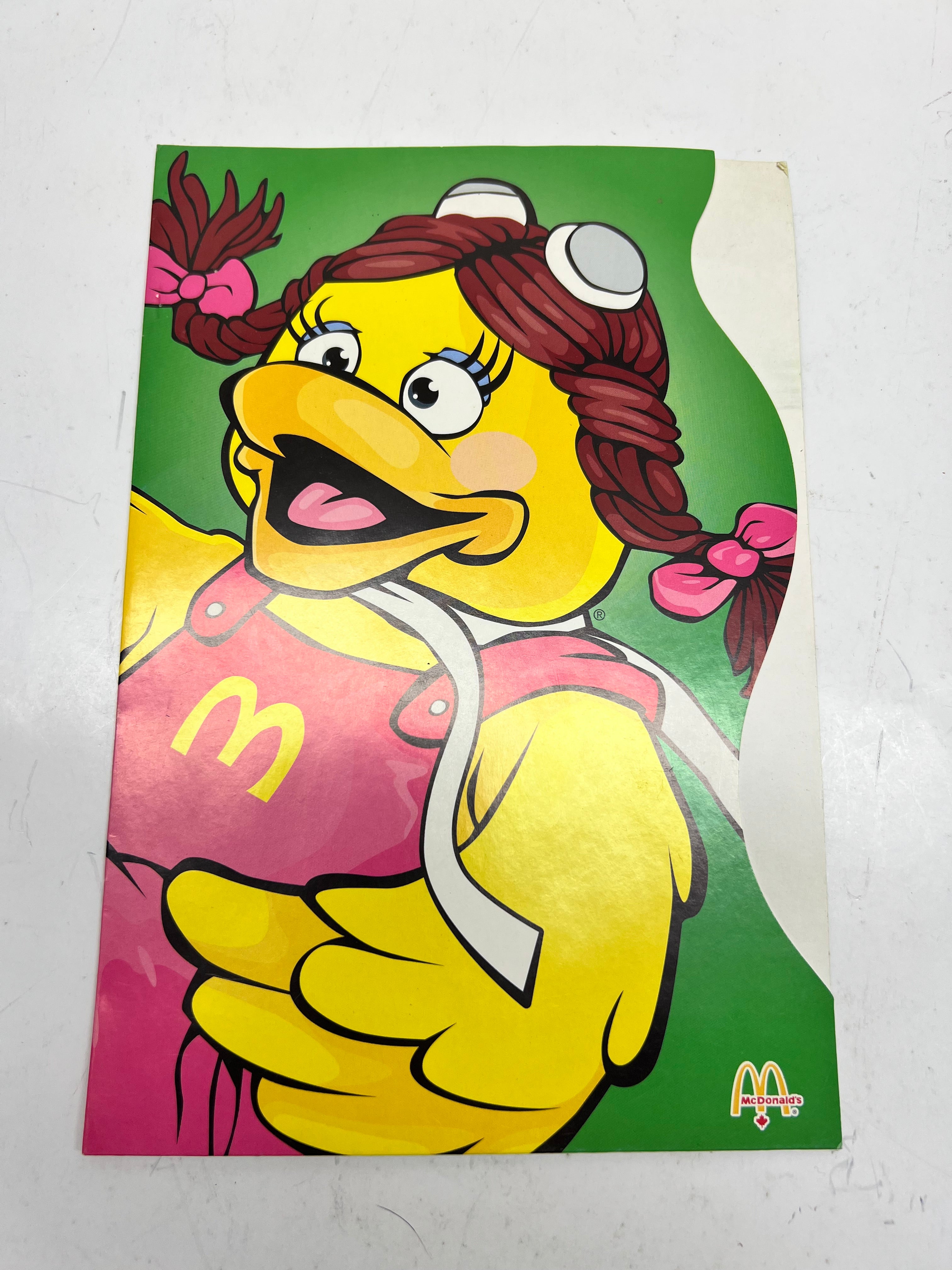 Vintage McDonald’s Birdie the Early Bird Collectible Placemats / Signs - Set of 5
