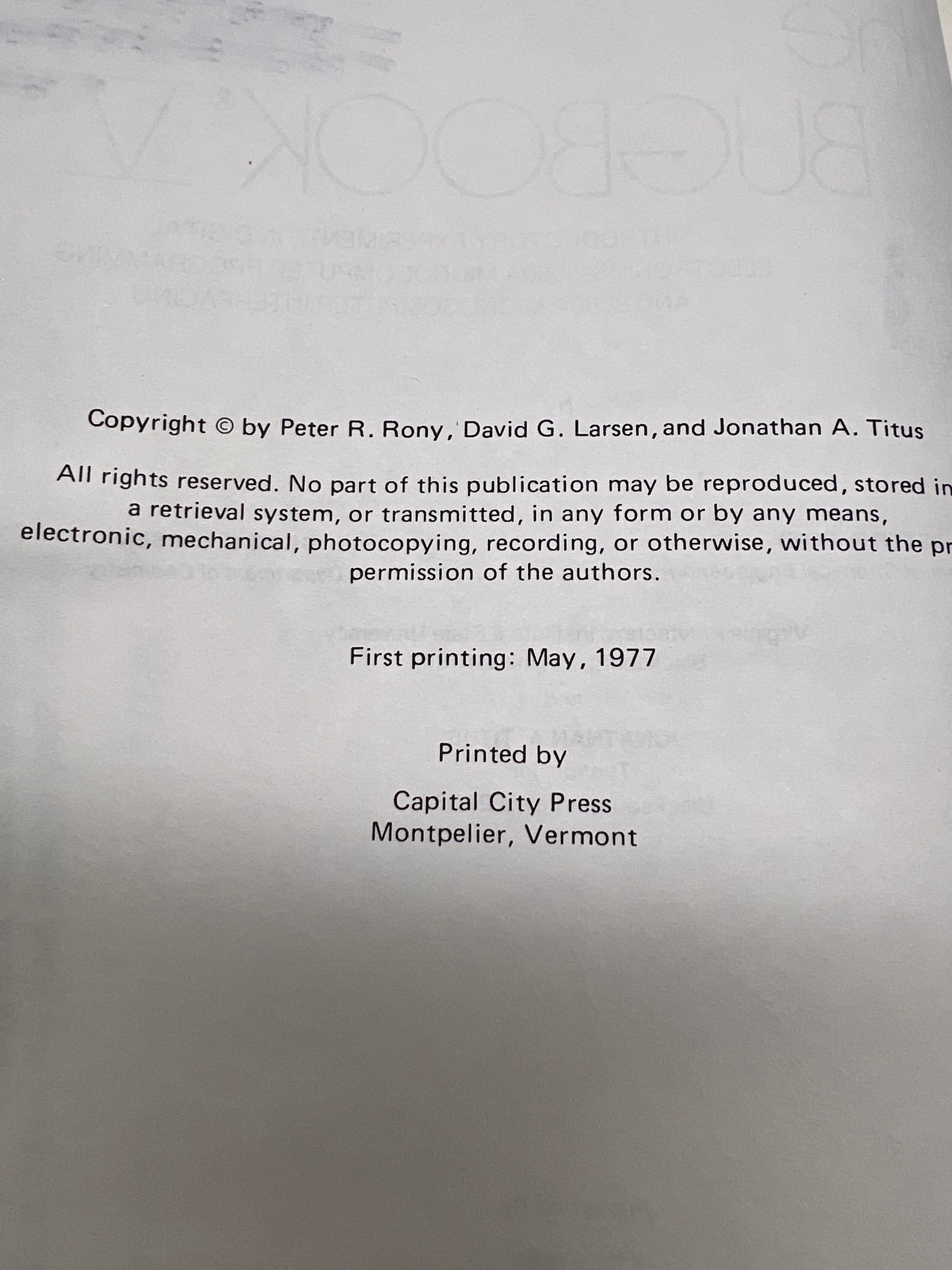 Vintage The Bugbook V - 8080A Microcomputer Programming & Interfacing (1976)