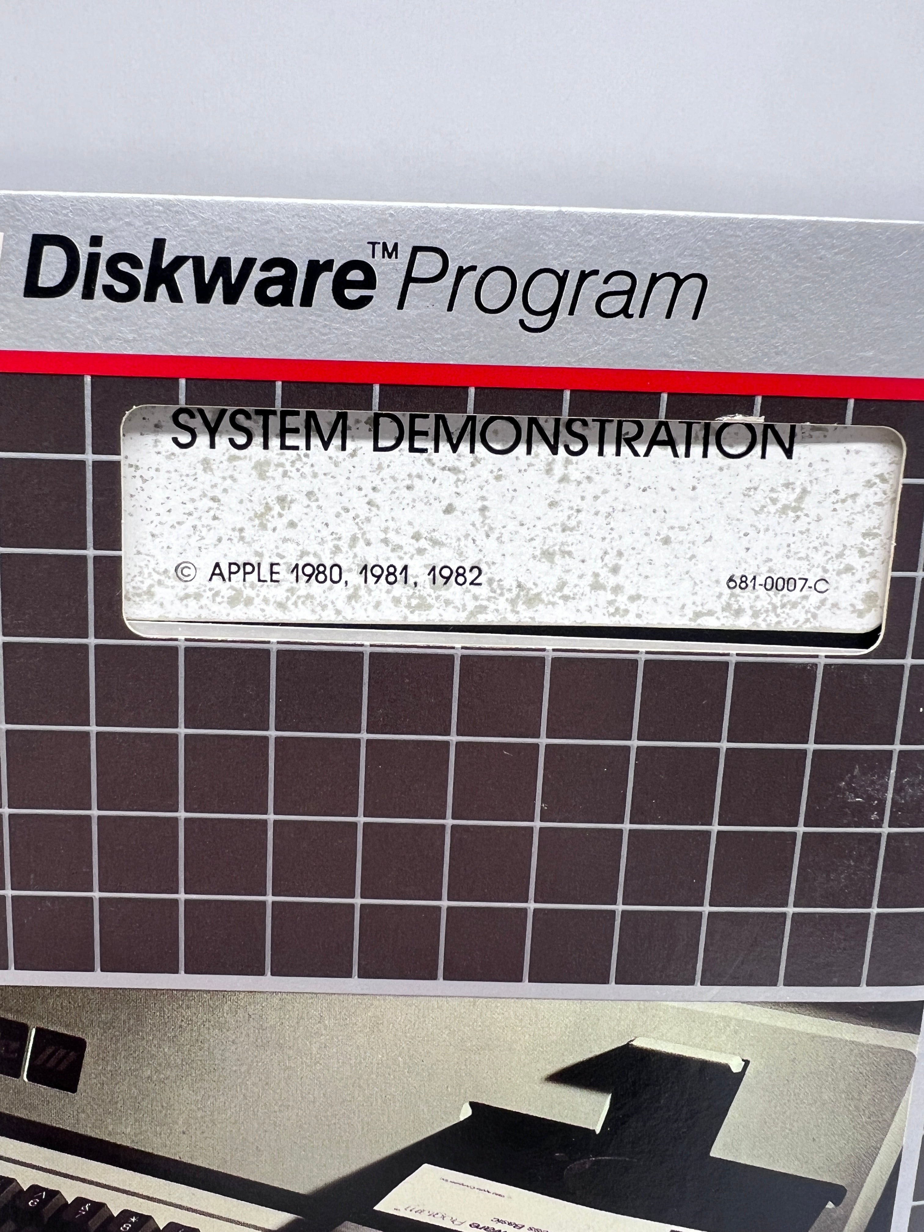 Rare Apple III System Demonstration Floppy Disk 681-0007-C (1982) RARE