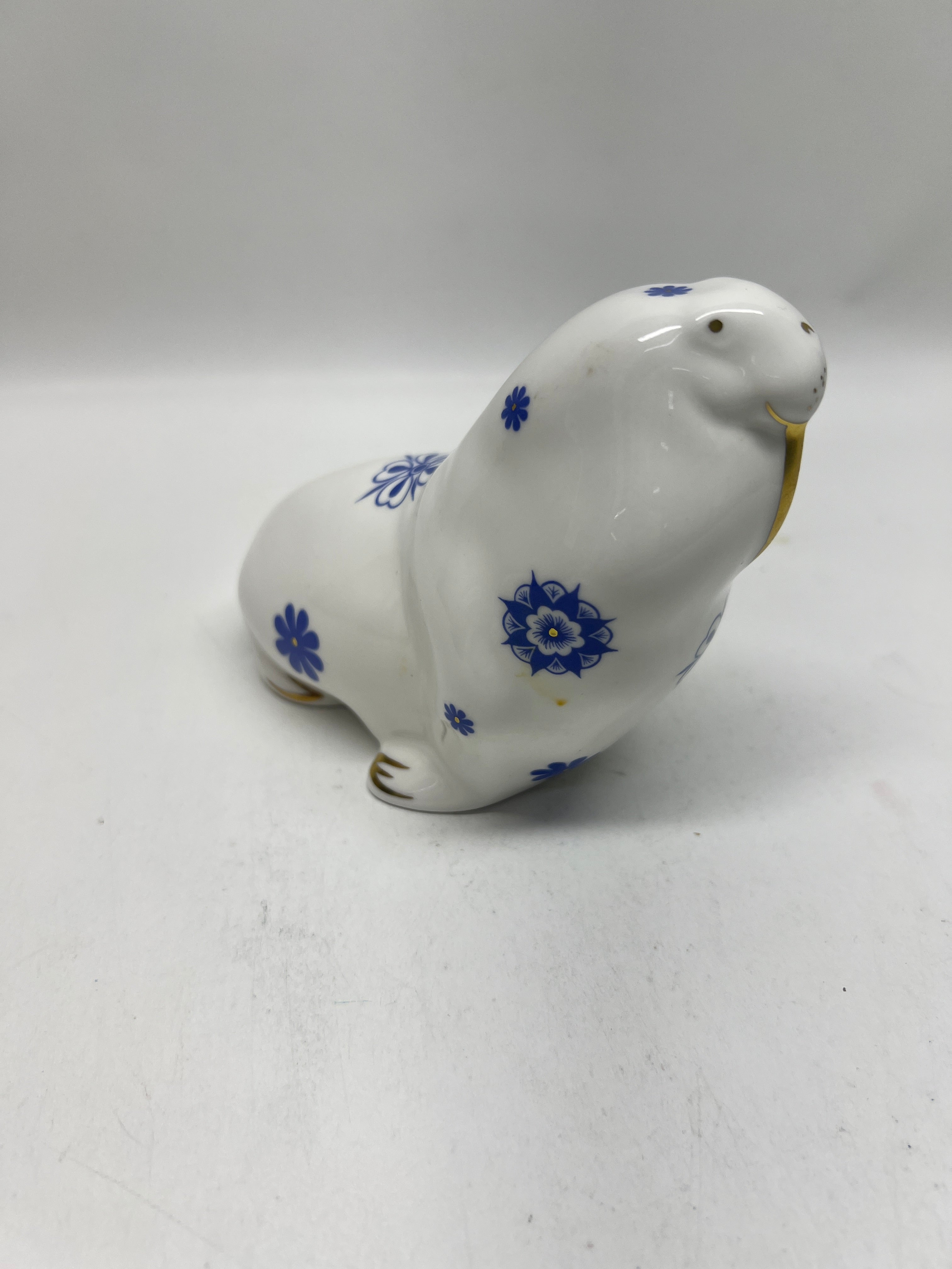 Royal Crown Derby Russian Walrus Limited Edition 51/1500 Paperweight