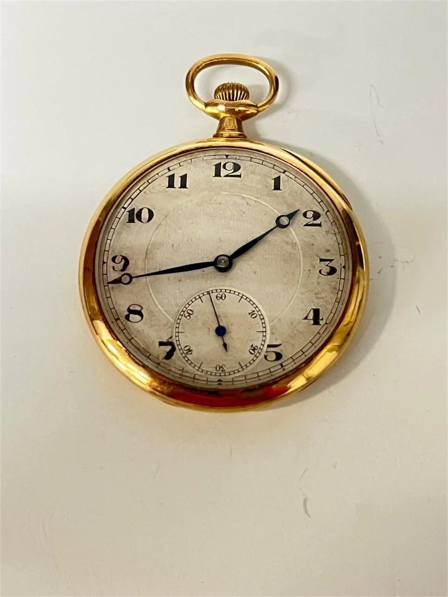 Gallet & Co. 14K Gold Pocket Watch with Engraving