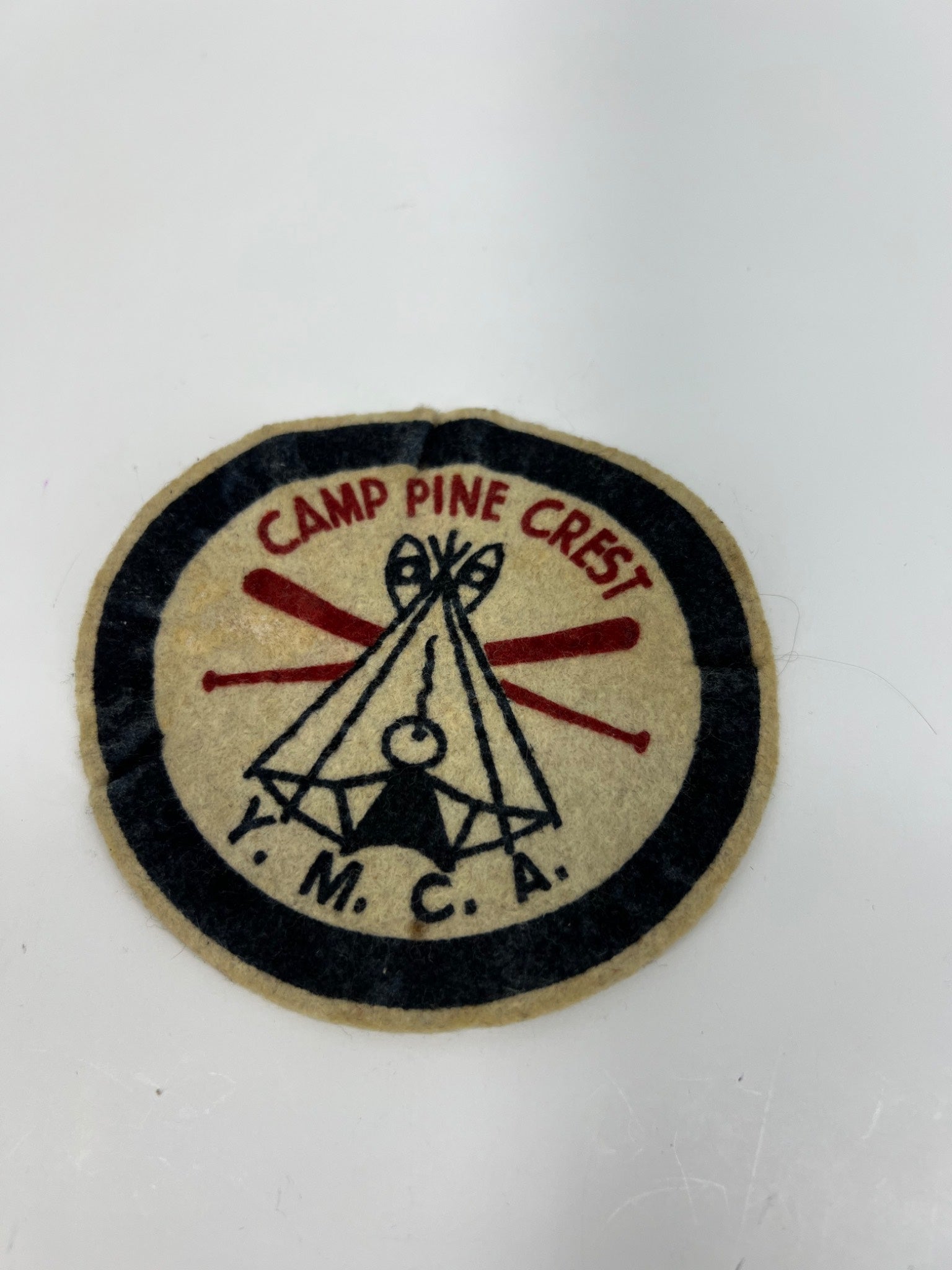 Camp Pine Crest YMCA Felt Patch