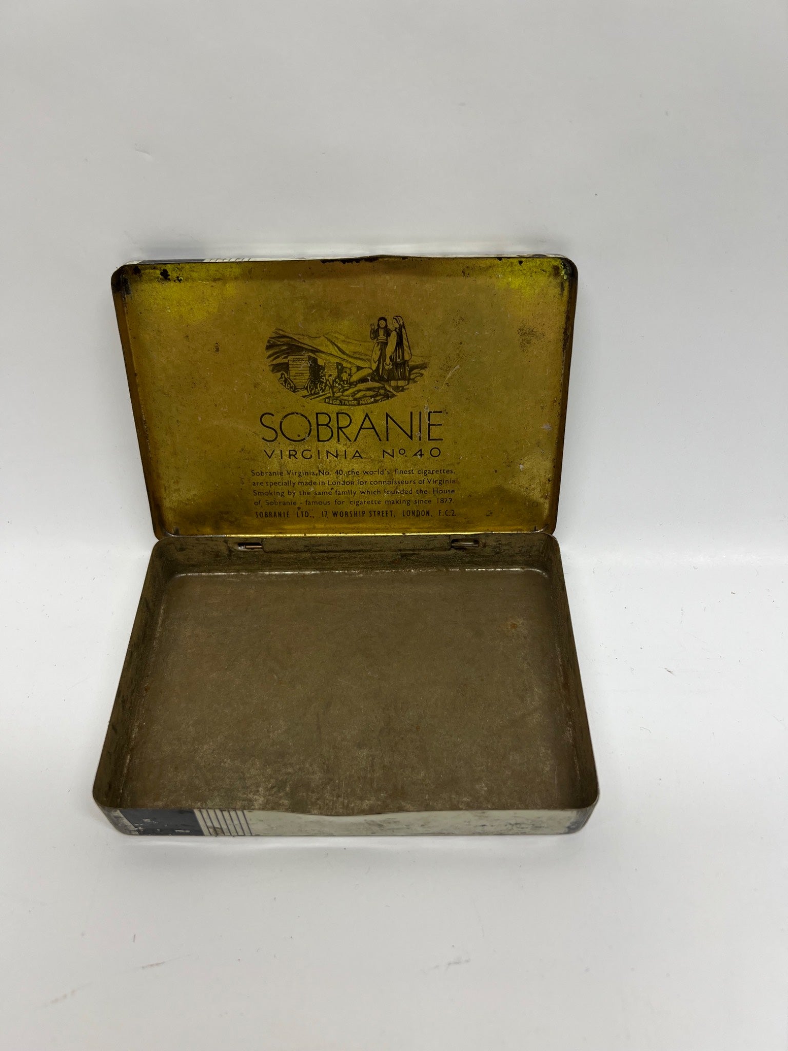 1930 Sobranie Virginia No.40 Tin