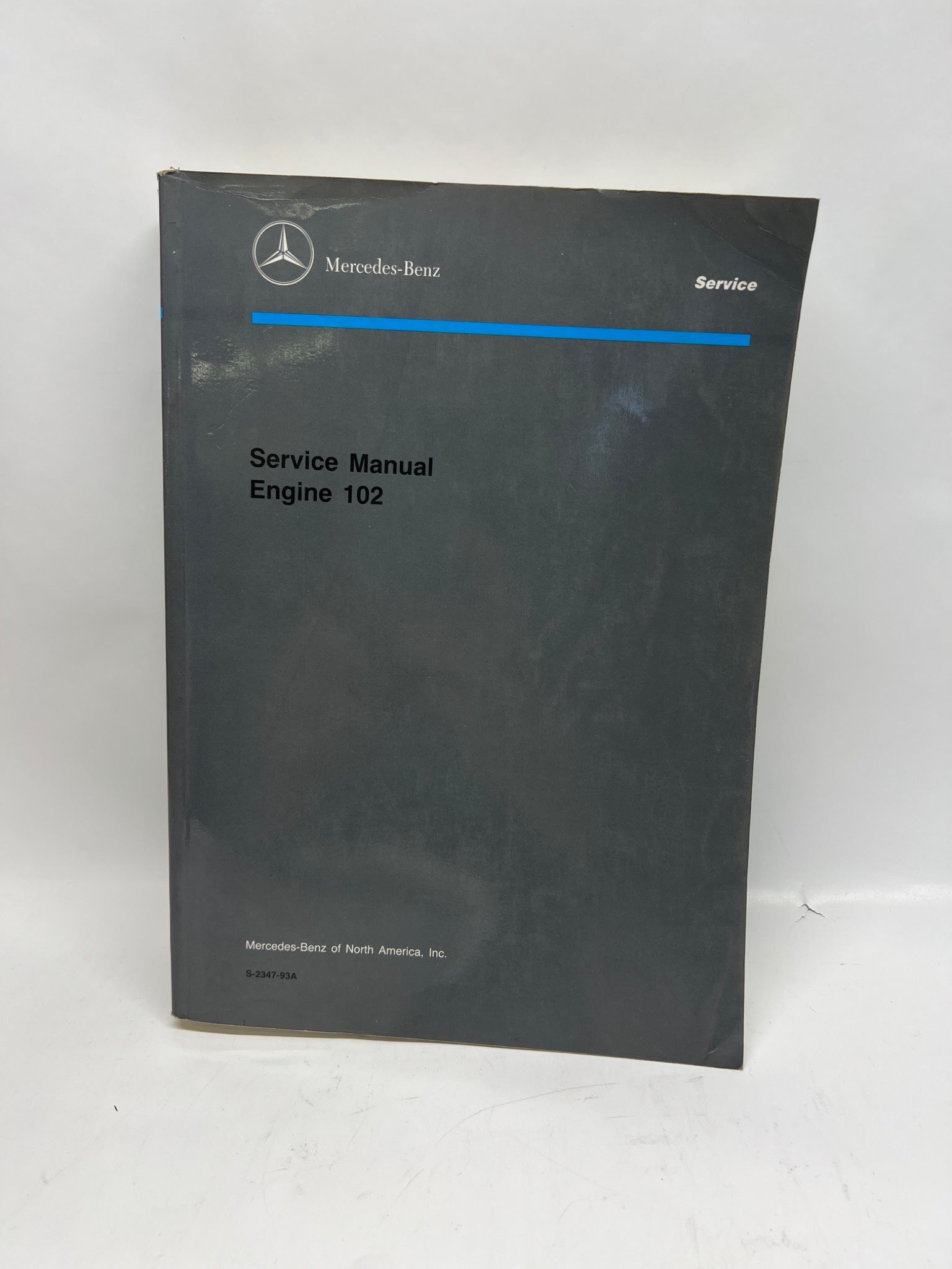 Mercedes-Benz service manual on a white background