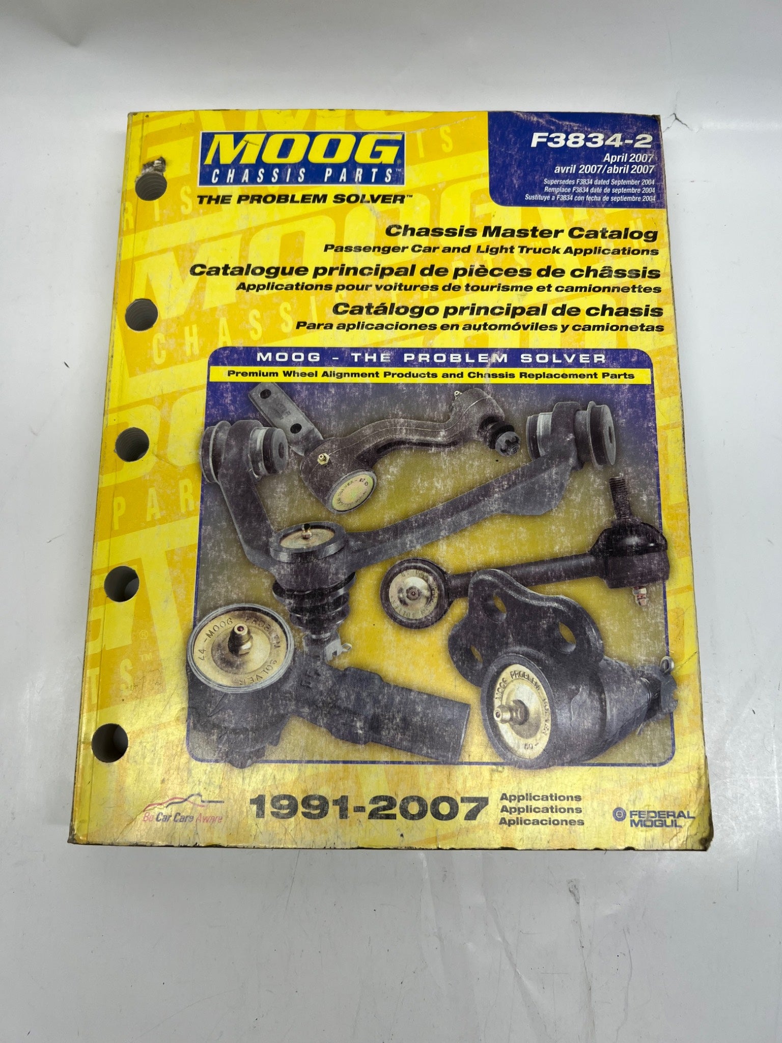 1991-2007 Moog Chassis Parts Catalog