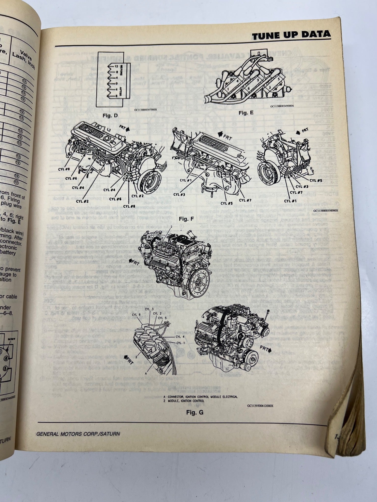 1992-2000 Motor Specification Guide