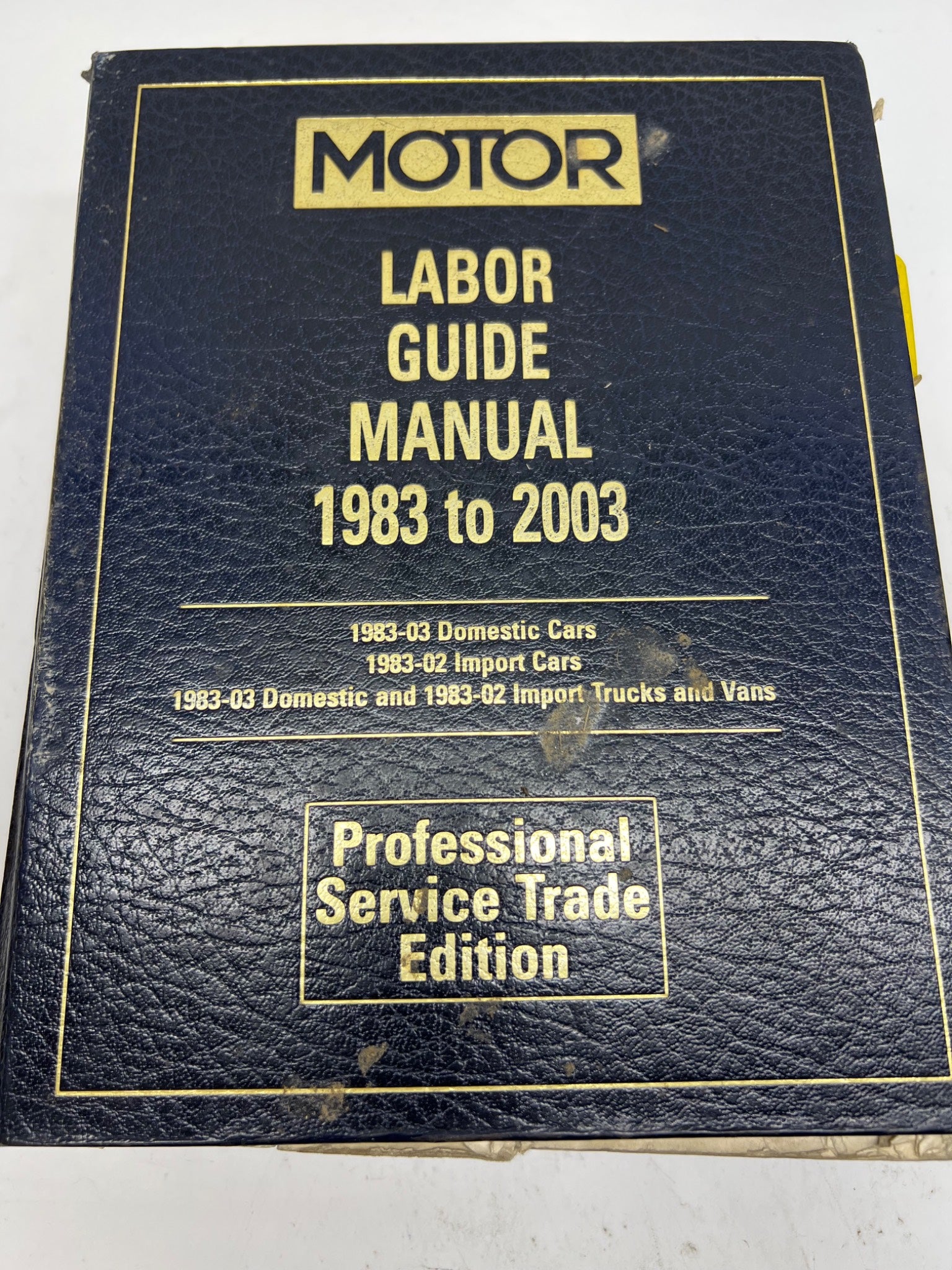 Motor Labor Guide Manual 1983-2003