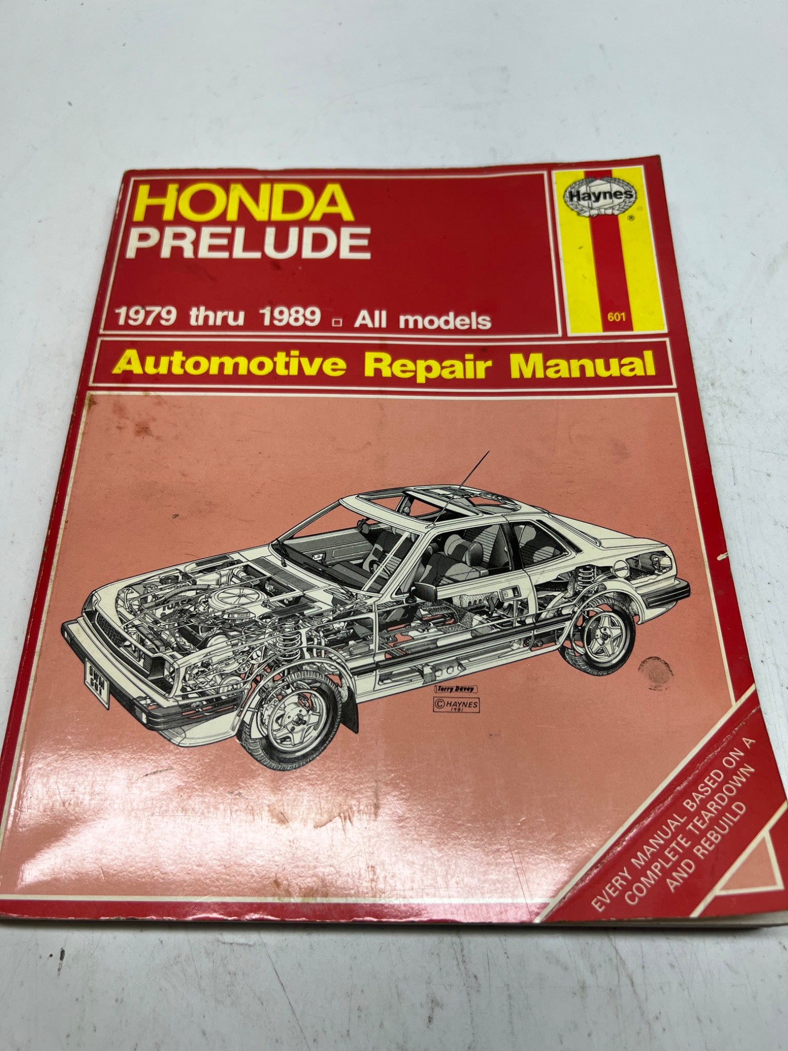 1979-1989 Honda Prelude Repair Manual