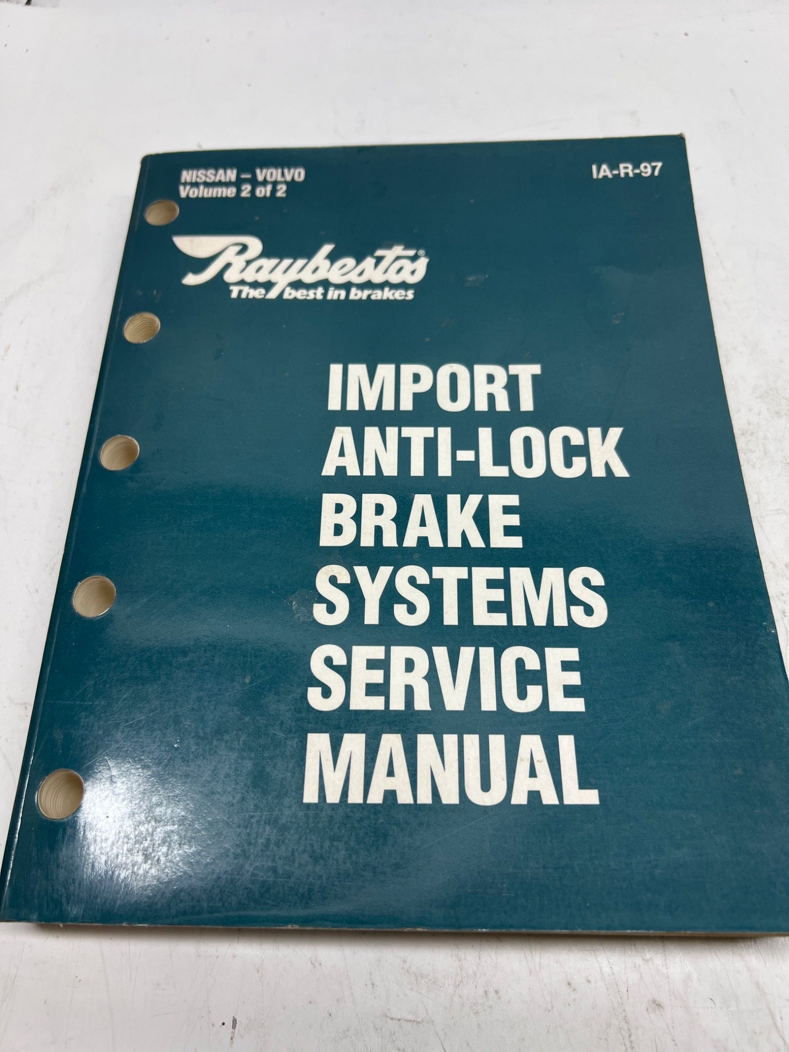 1996 Raybestos Brake Systems Manual Volume 2