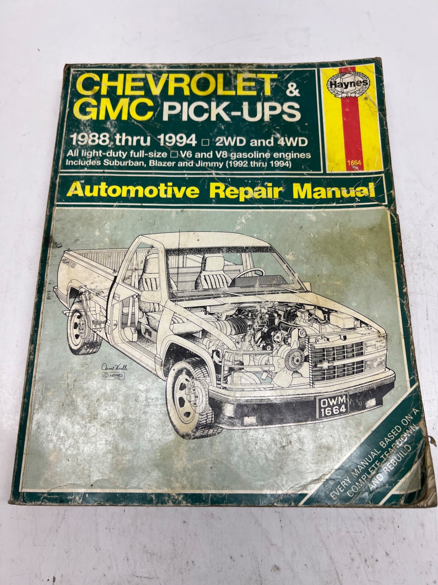 1988-1994 Chevrolet & GMC Repair Manual