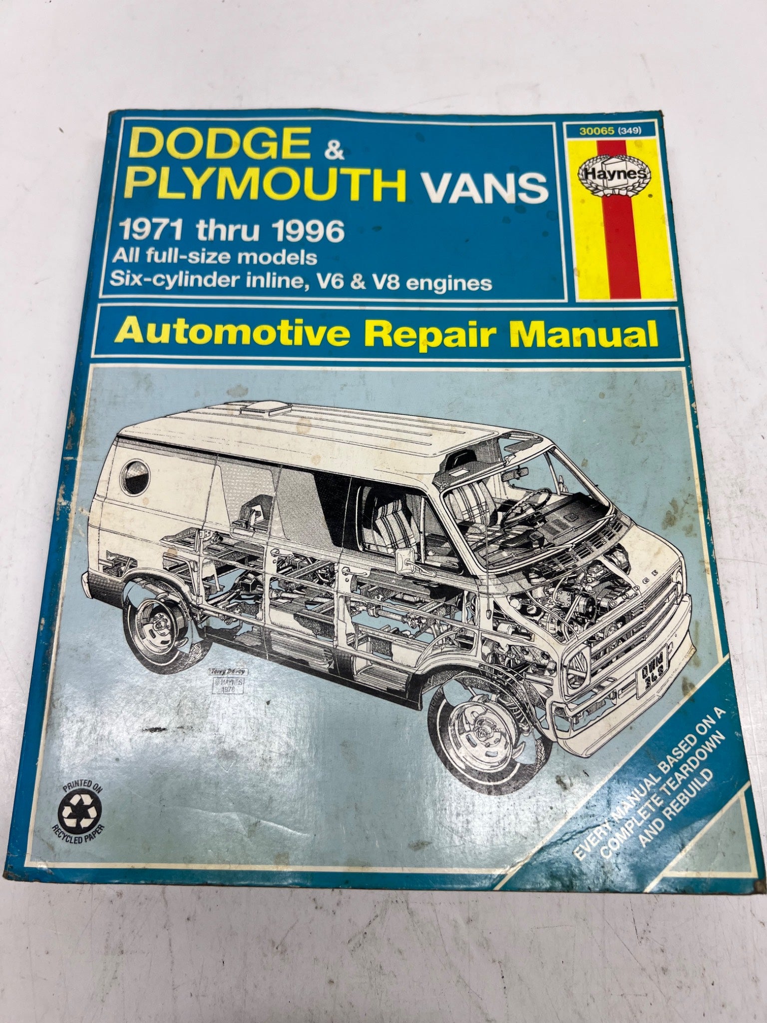1971-1996 Dodge & Plymouth Vans Manual