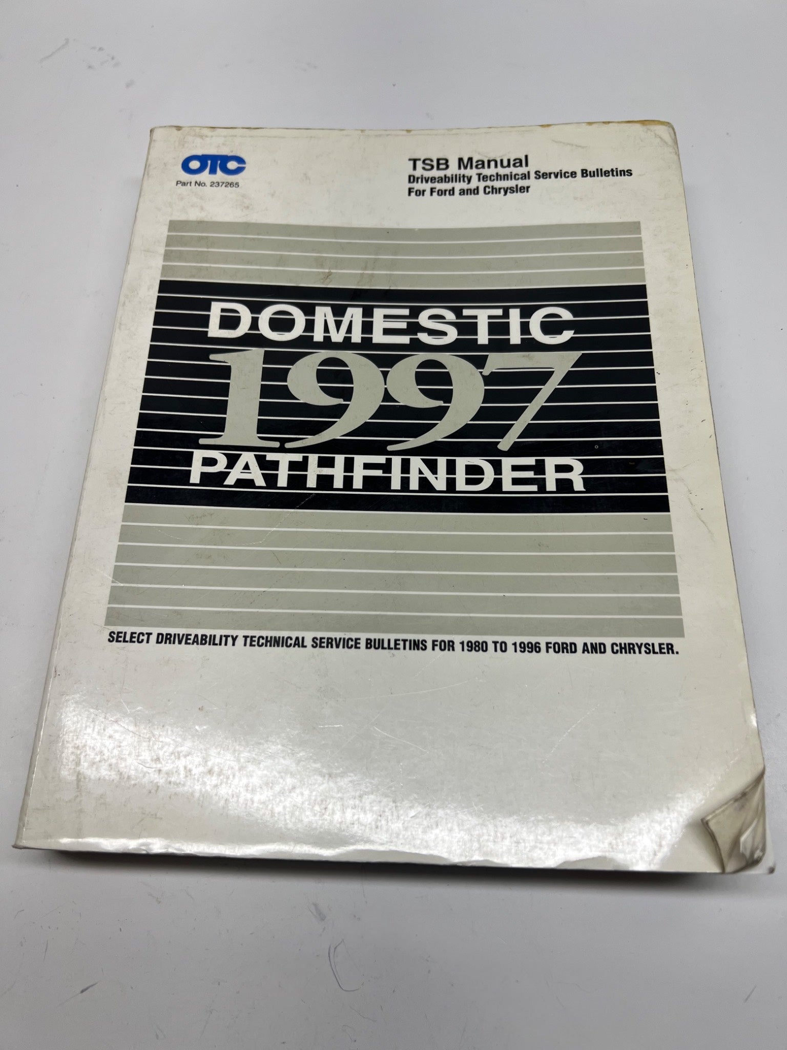 1997 Domestic Pathfinder TSB Manual