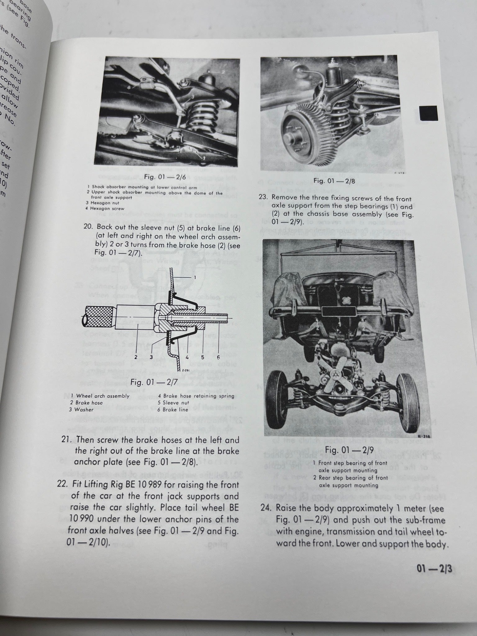 Mercedes-Benz Model 190 Service Manual