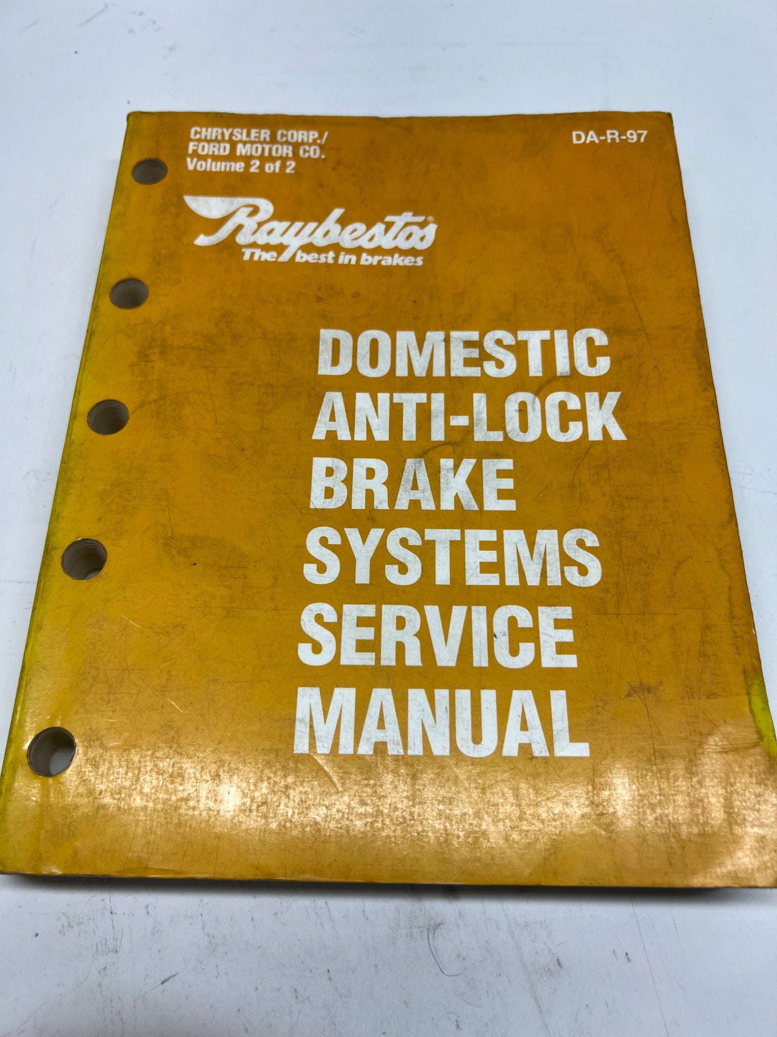 Domestic Anti-Lock Brake Systems Manual