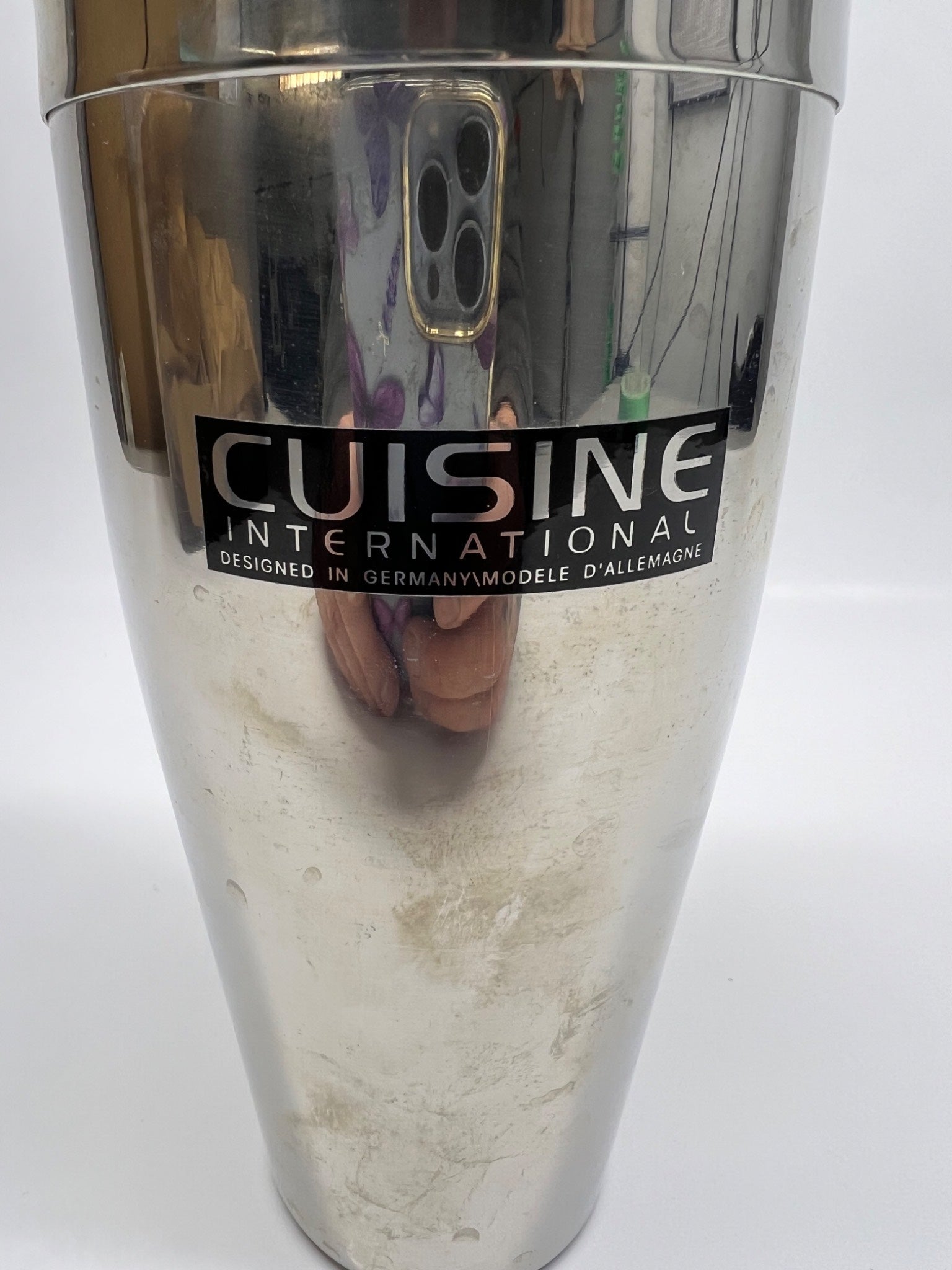 Cuisine International 18/10 Stainless Steel Cocktail Shaker - German Design