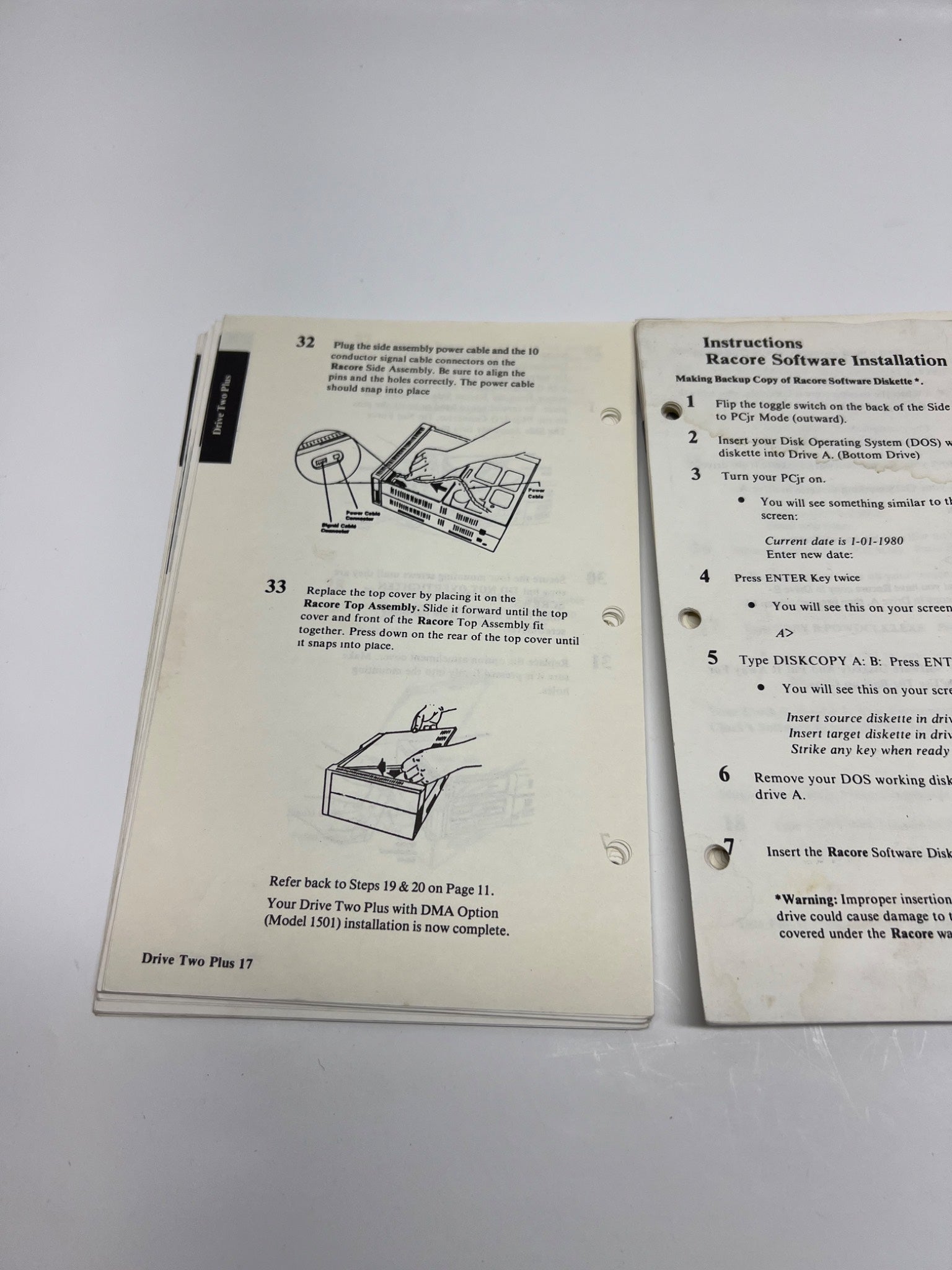 Racore Companions Drive Installation Manual