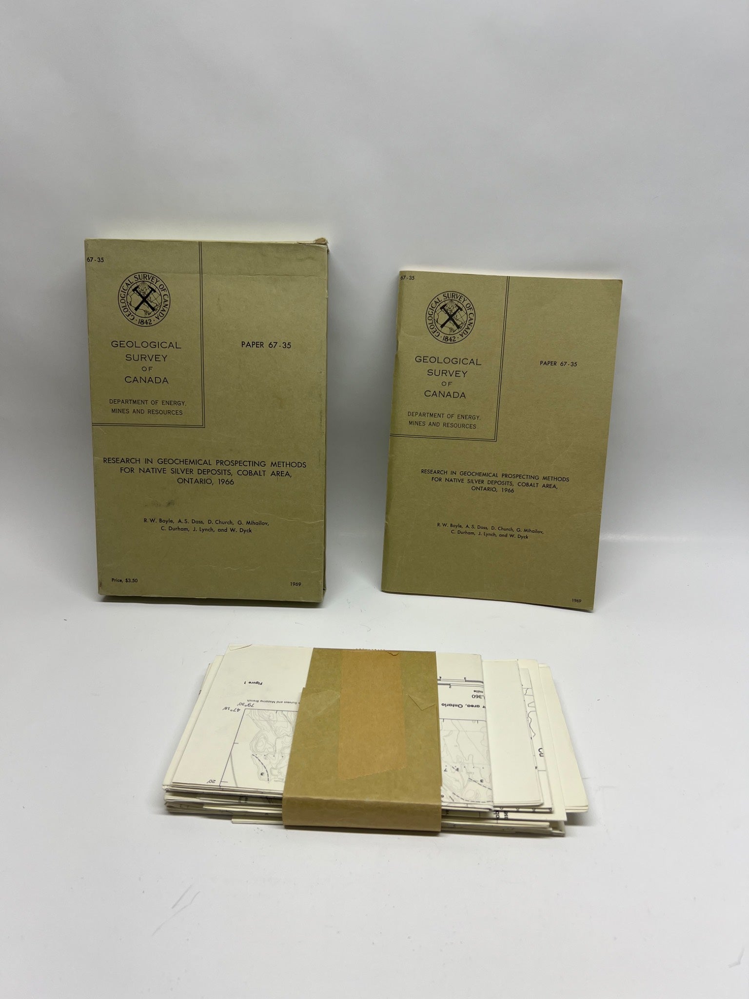 Geological Survey of Canada Report 67-35