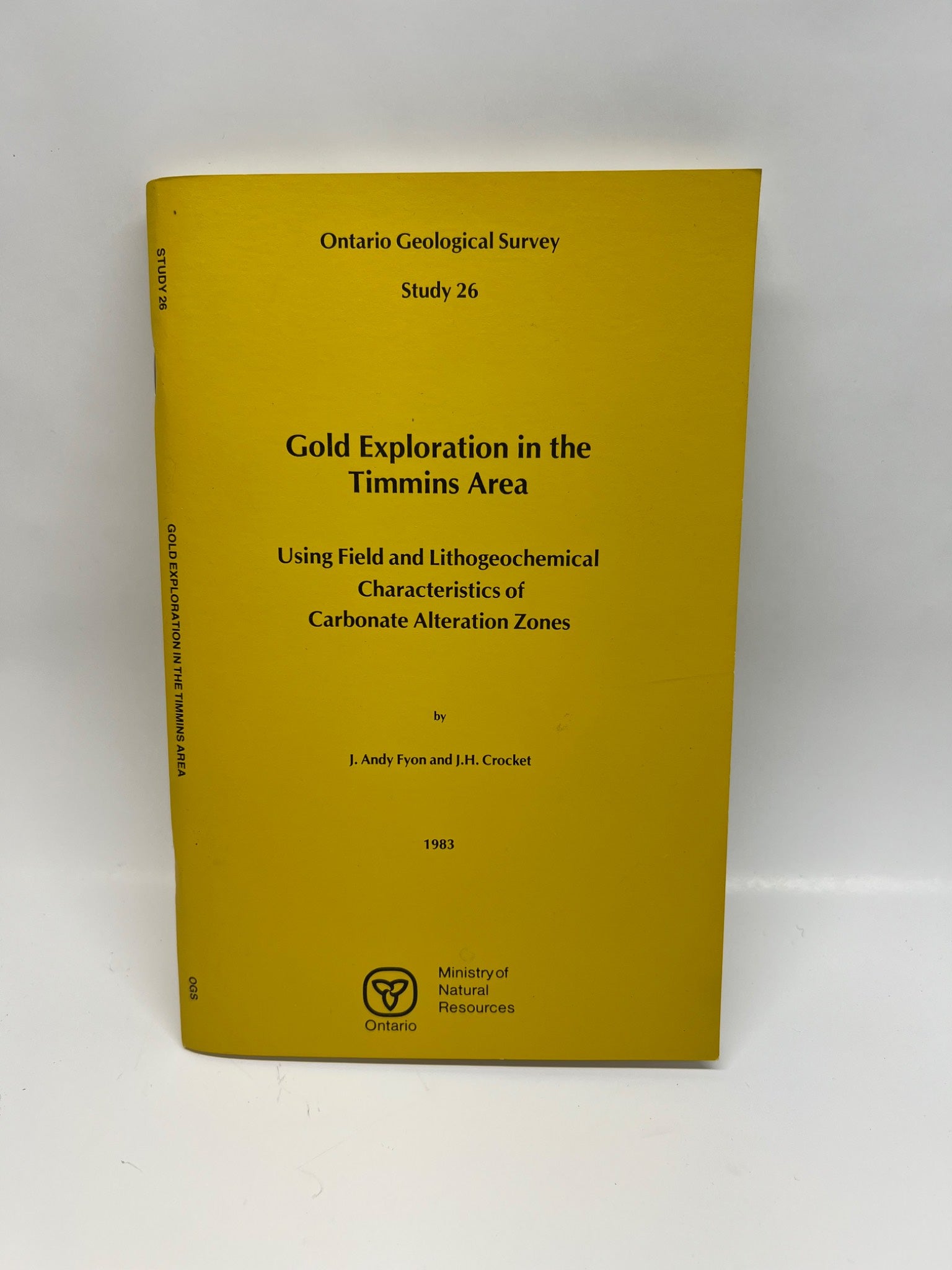 Gold Exploration in Timmins Area Study