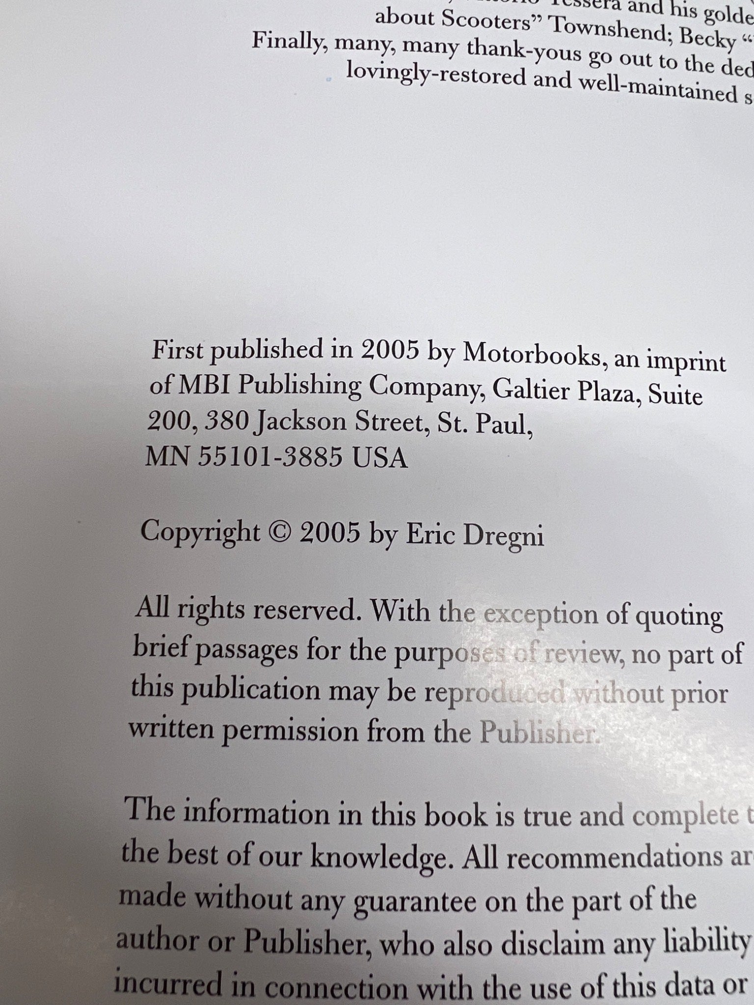 Scooters by Eric Dregni, 2005 book