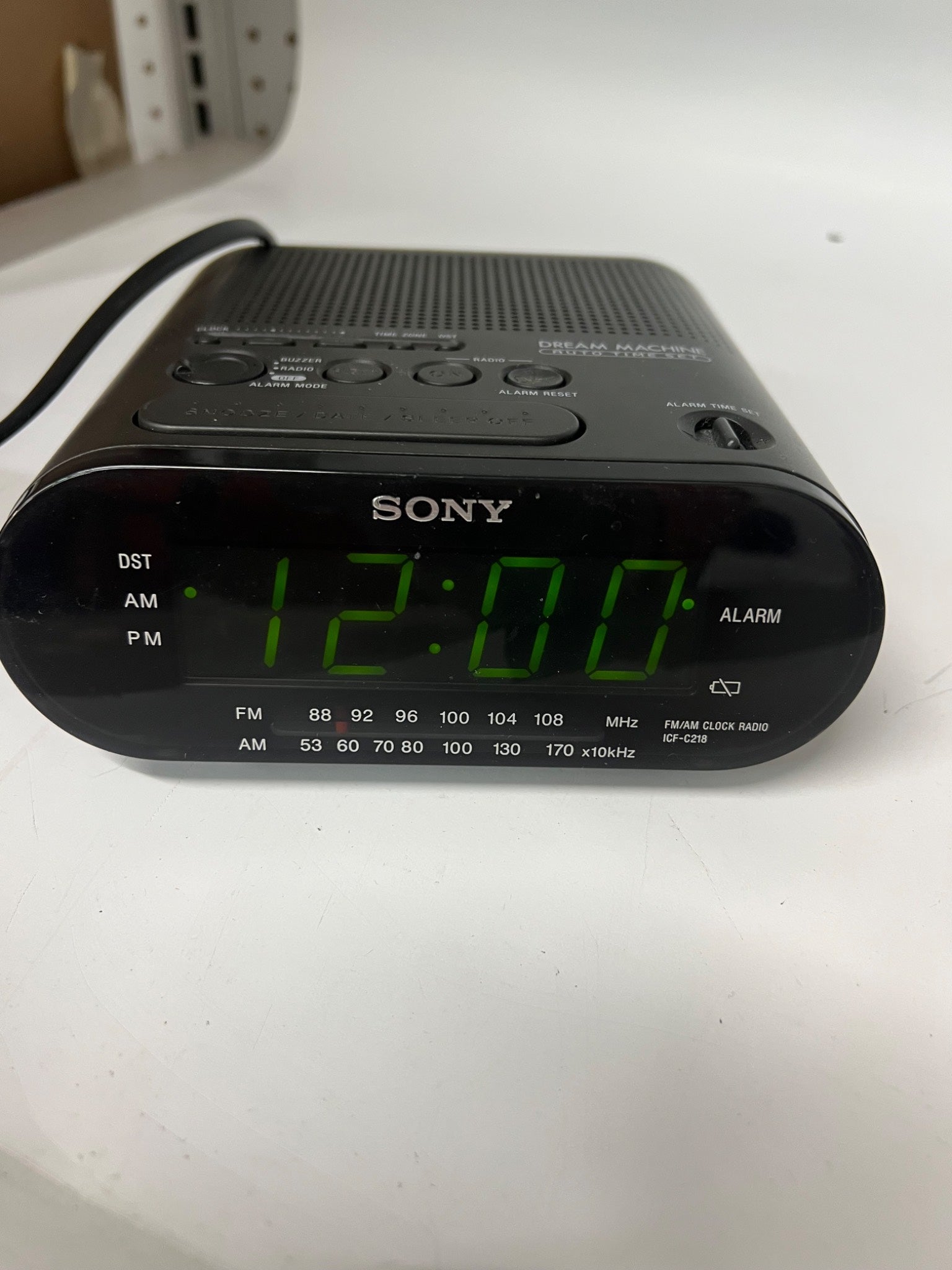 Sony Dream Machine Alarm Clock Radio – Model ICF-C212