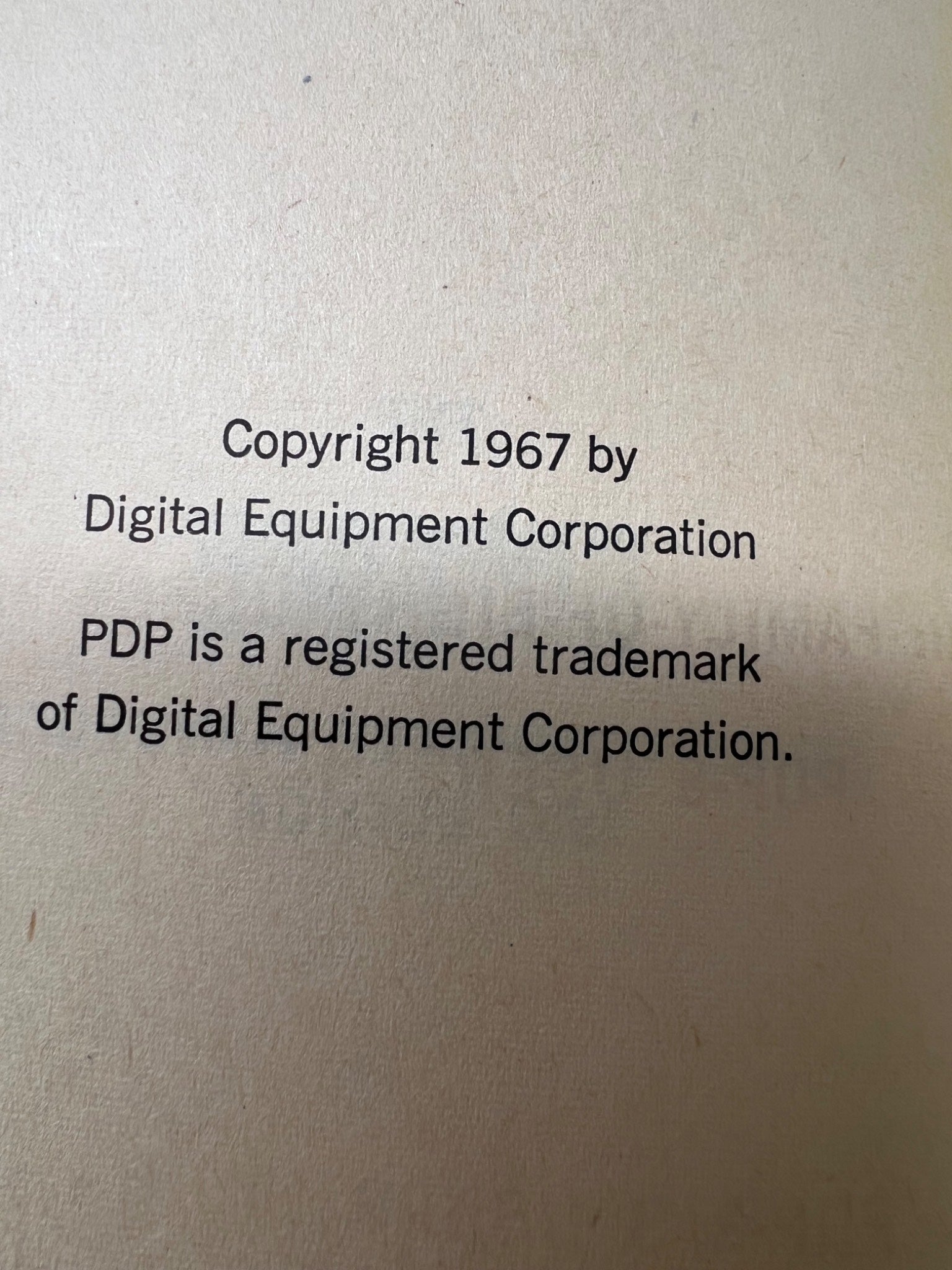 1967 Digital Small Computer Handbook