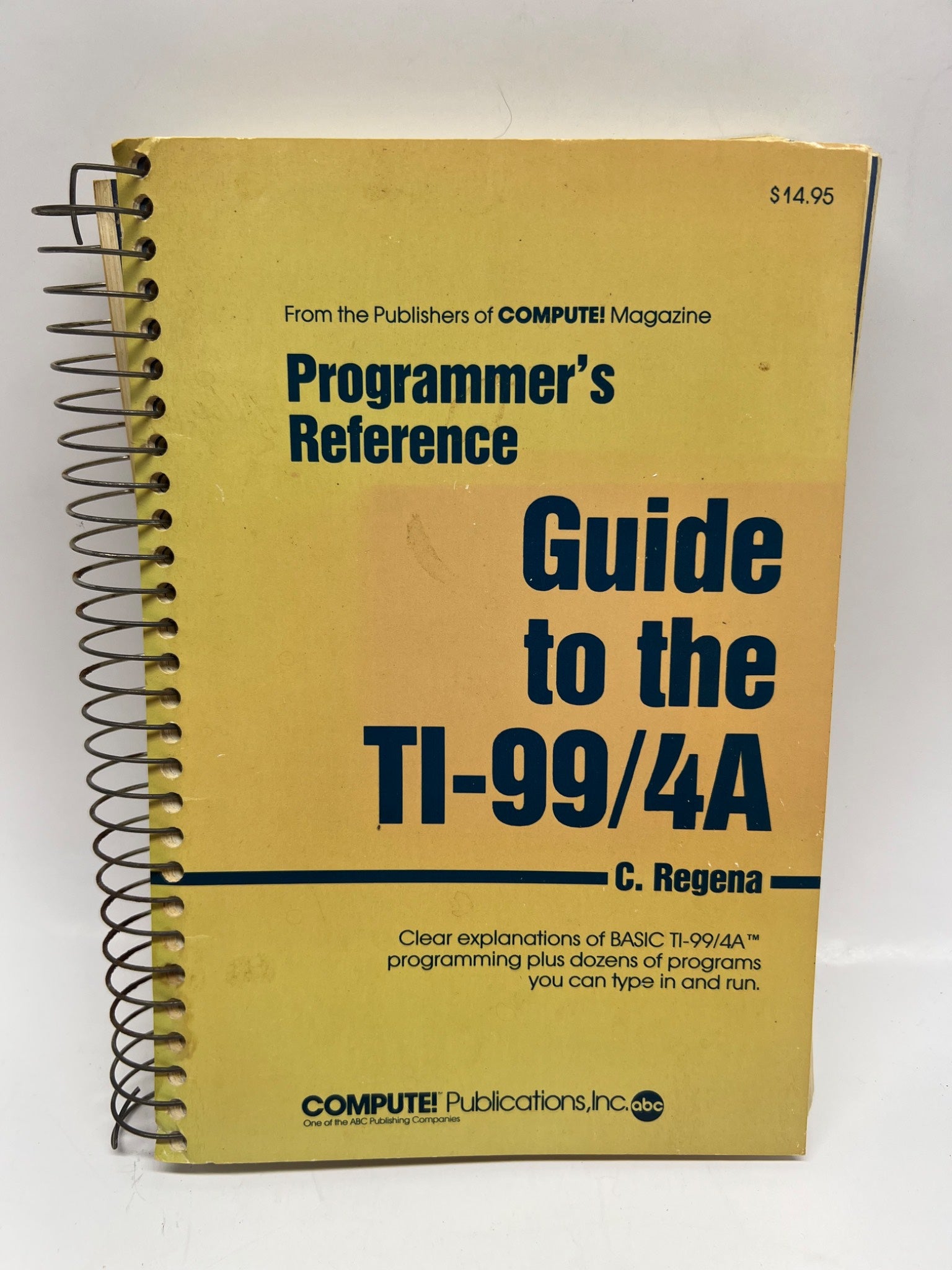 Programmer’s Reference Guide for TI-99/4A